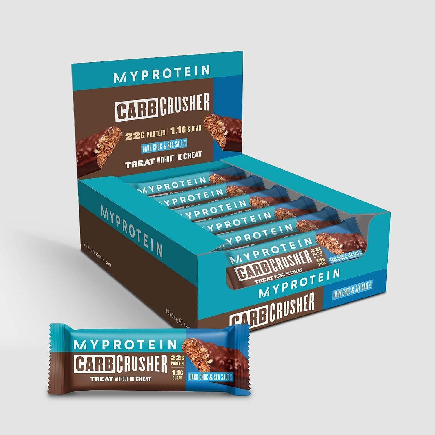MyProtein The Carb Crusher, 12 x 60g, Dark Chocolate and Sea Salt
