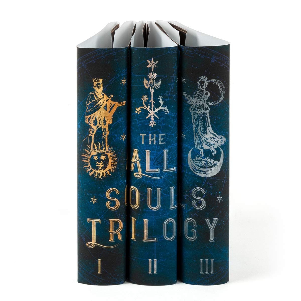 Juniper Books All Souls Trilogy DUST Jackets ONLY | Custom Dust Jackets for Your 3-Volume All Souls Trilogy Book Set Published By Viking | Author Deborah Harkness | Books NOT Included