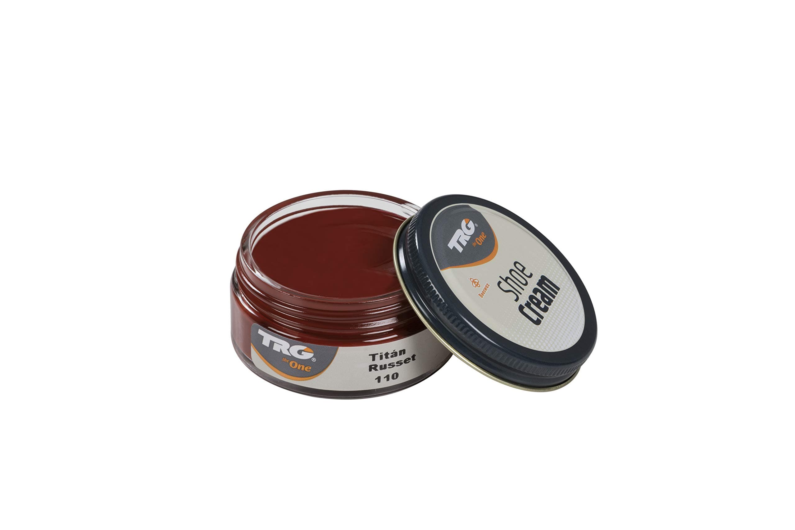 Shoe Cream, Cream for leather and synthetic leather, 110 Russet, 50 ml