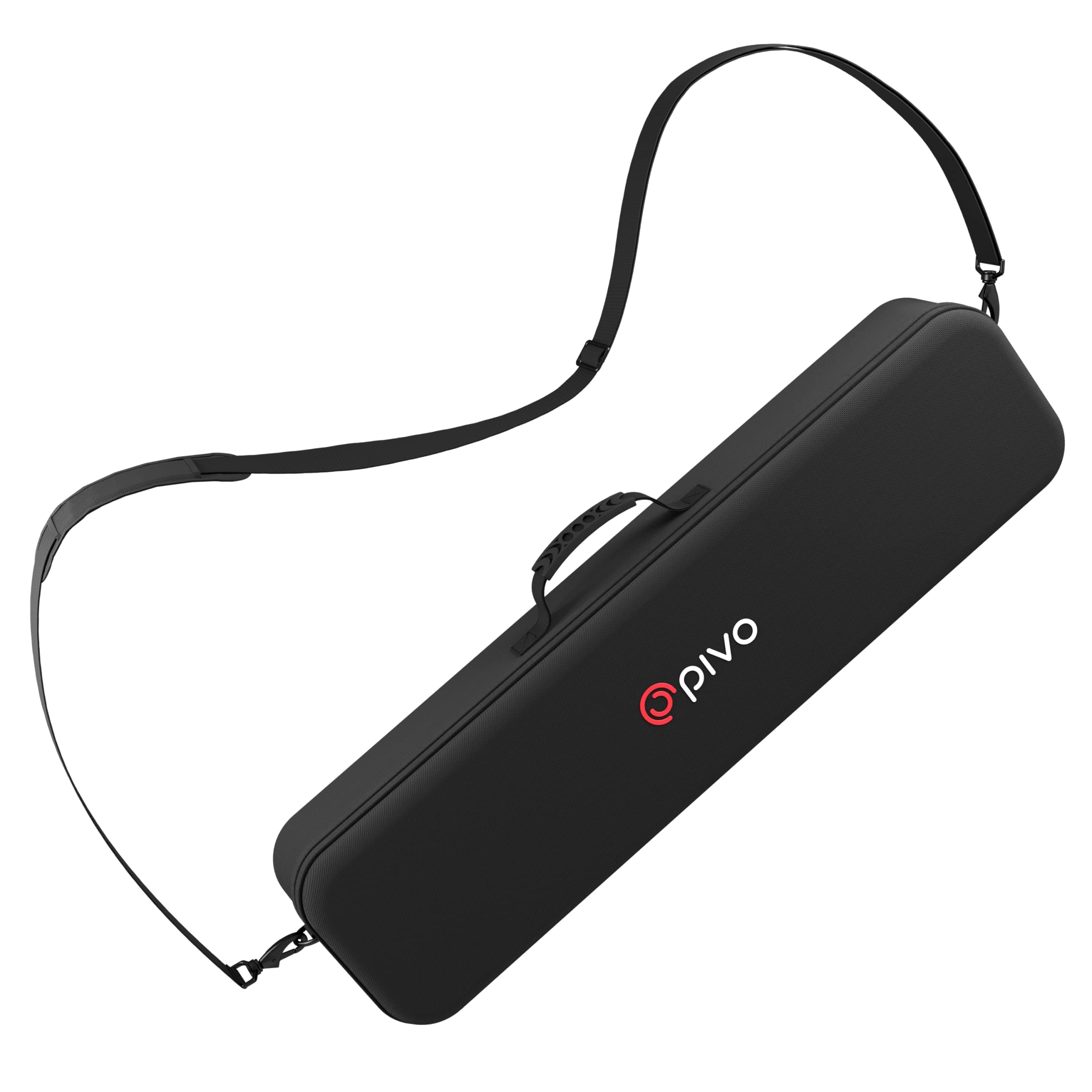 Pivo Travel Case Classic Strong Protection Hardshell Light Durable Nylon Storage Bag with Shoulder Strap and Handles for Tripods, Max, and Accessories