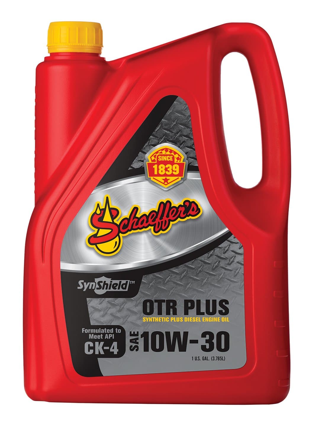 Schaeffer Manufacturing Co. 0711CK4-006S SynShield OTR Plus Diesel Engine Oil 10W-30, 1-Gallon Bottle