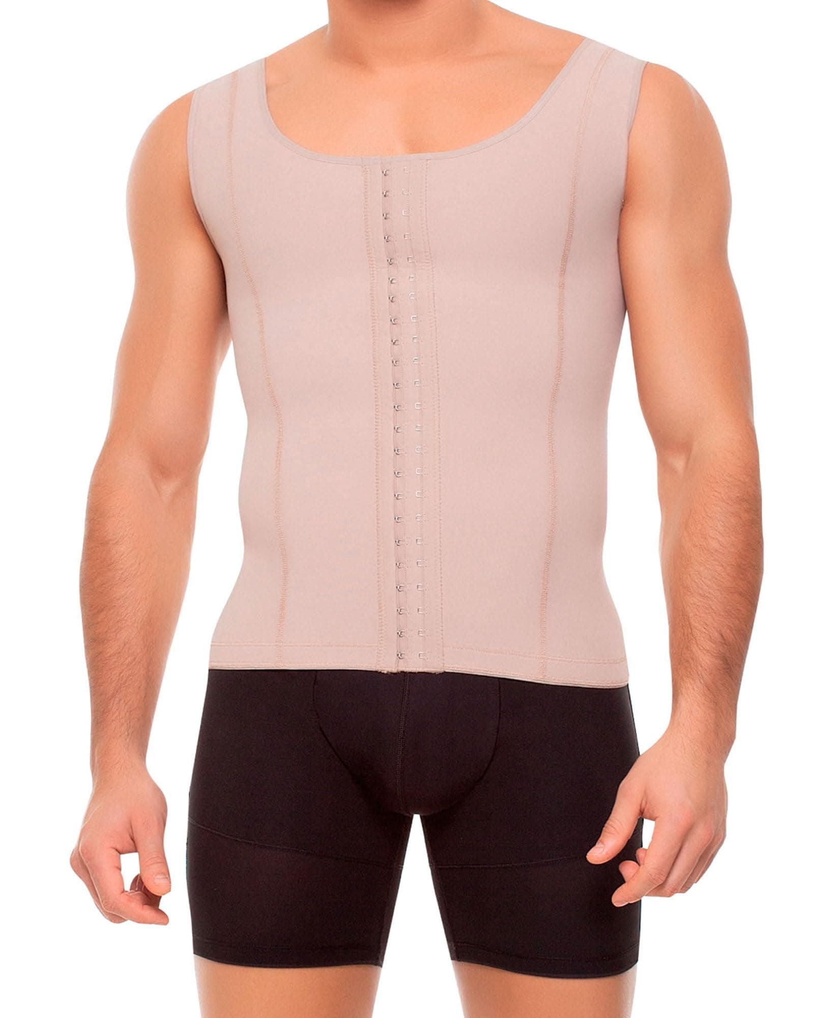 FajitexFajas Colombianas para Hombres Mens Girdle High Compression Garmen Shapewear Body Shaper for Men 026950 036950