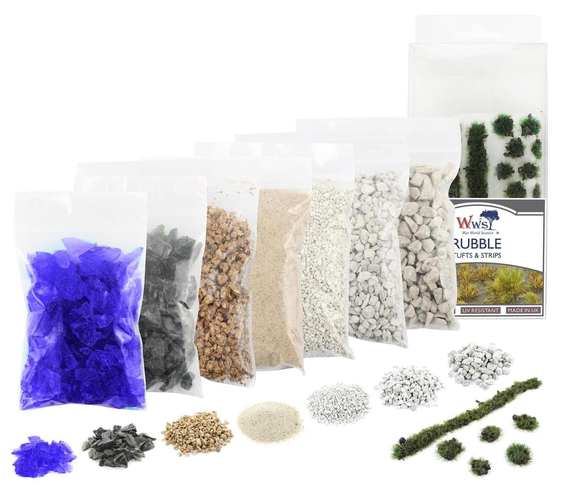 War Torn City Urban Rubble Scenery Kit - 28mm Heroic Scale Wargaming Terrain Model Diorama Scenery Wargame 40K Necromunda Tabletop Battle Destroyed City