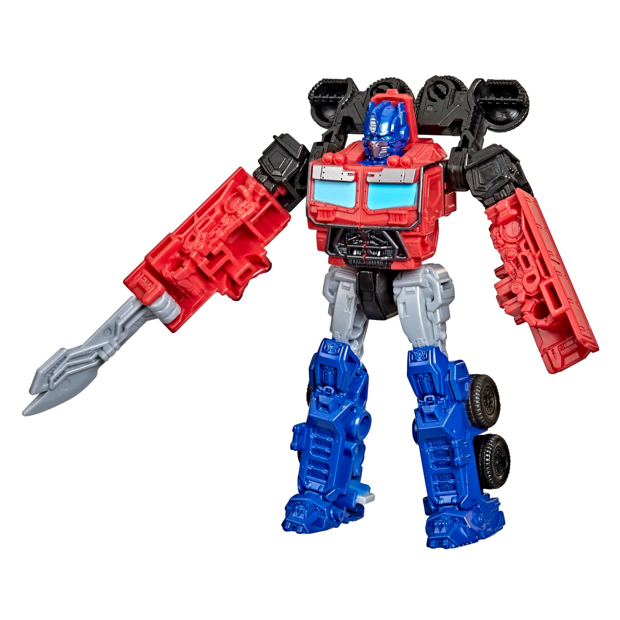 Rise of the Beasts Film, Beast Alliance, Battle Changers Optimus Prime Action Figure – 6 and Up, 11 cm