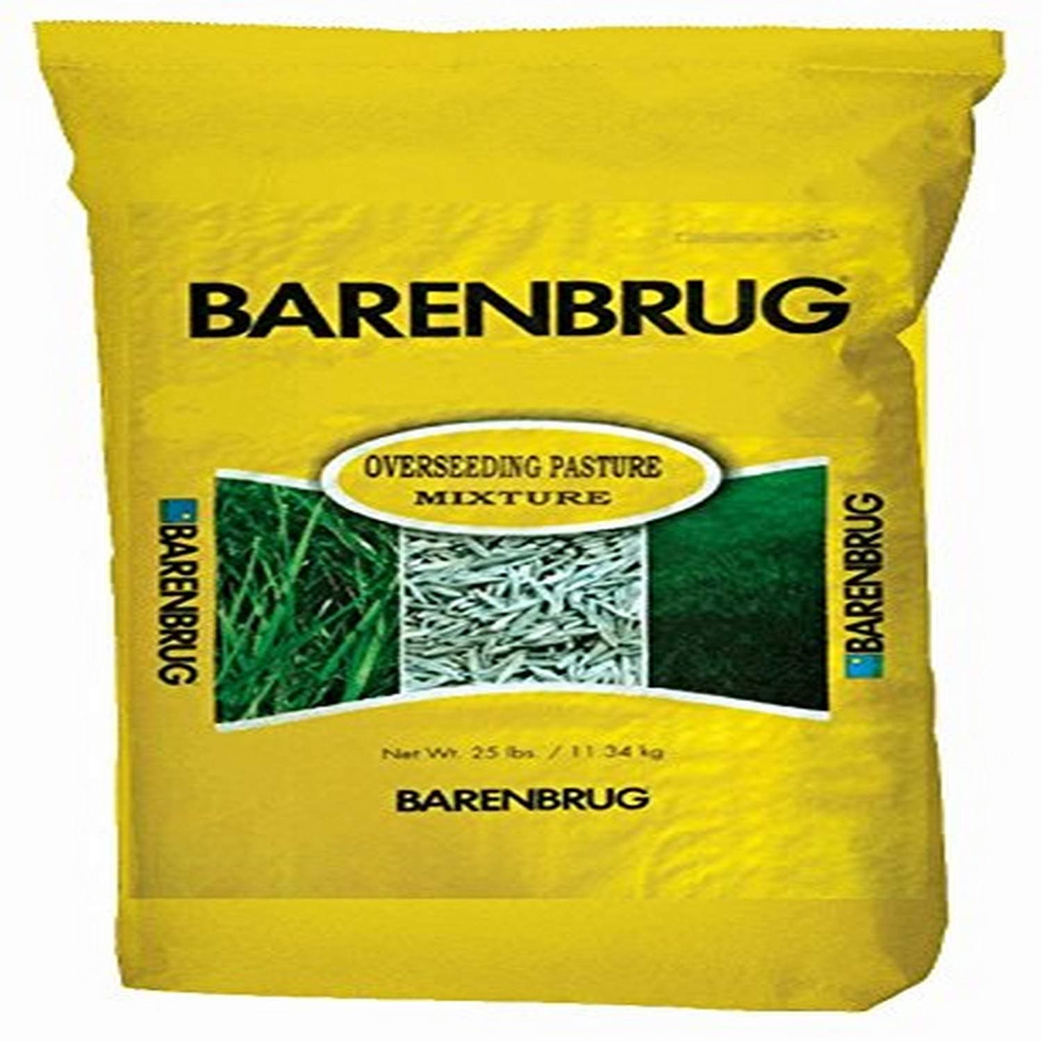 Barenbrug SeedPasture25 Grass Forage Seed for All Classes of Livestock-Pasture Growth and Repair, 25 lb - Covers 1 Acre
