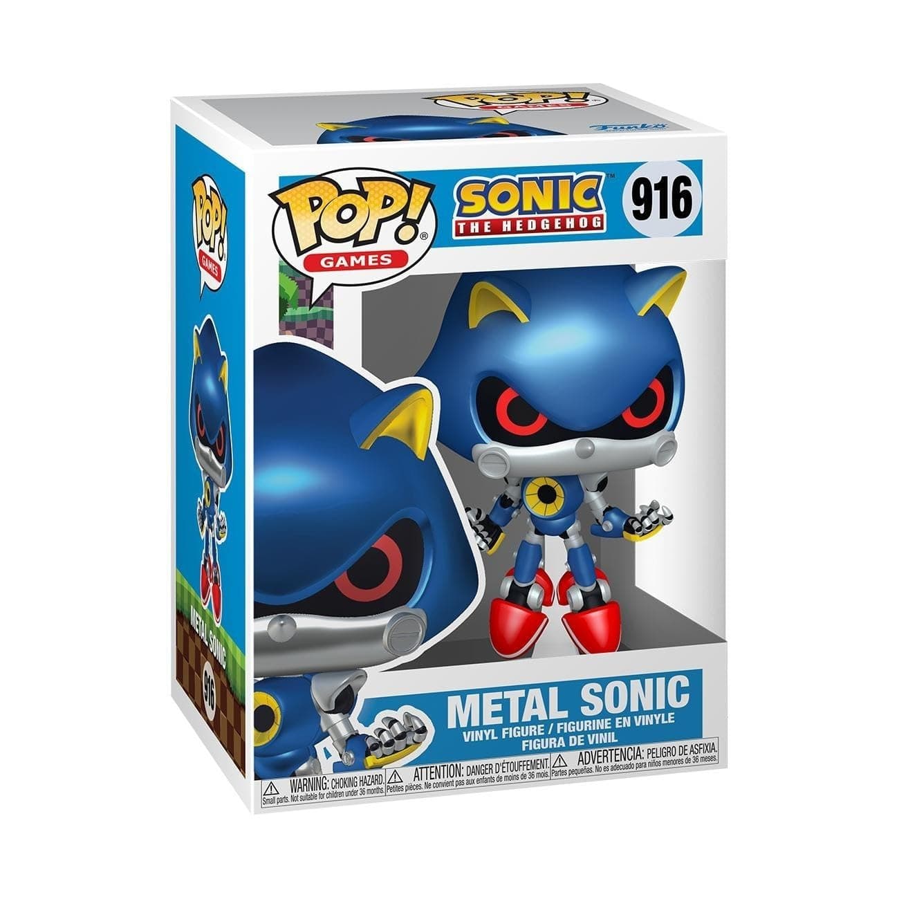 POP! Games - Sonic the Hedgehog #916 Metal Sonic, Metallic