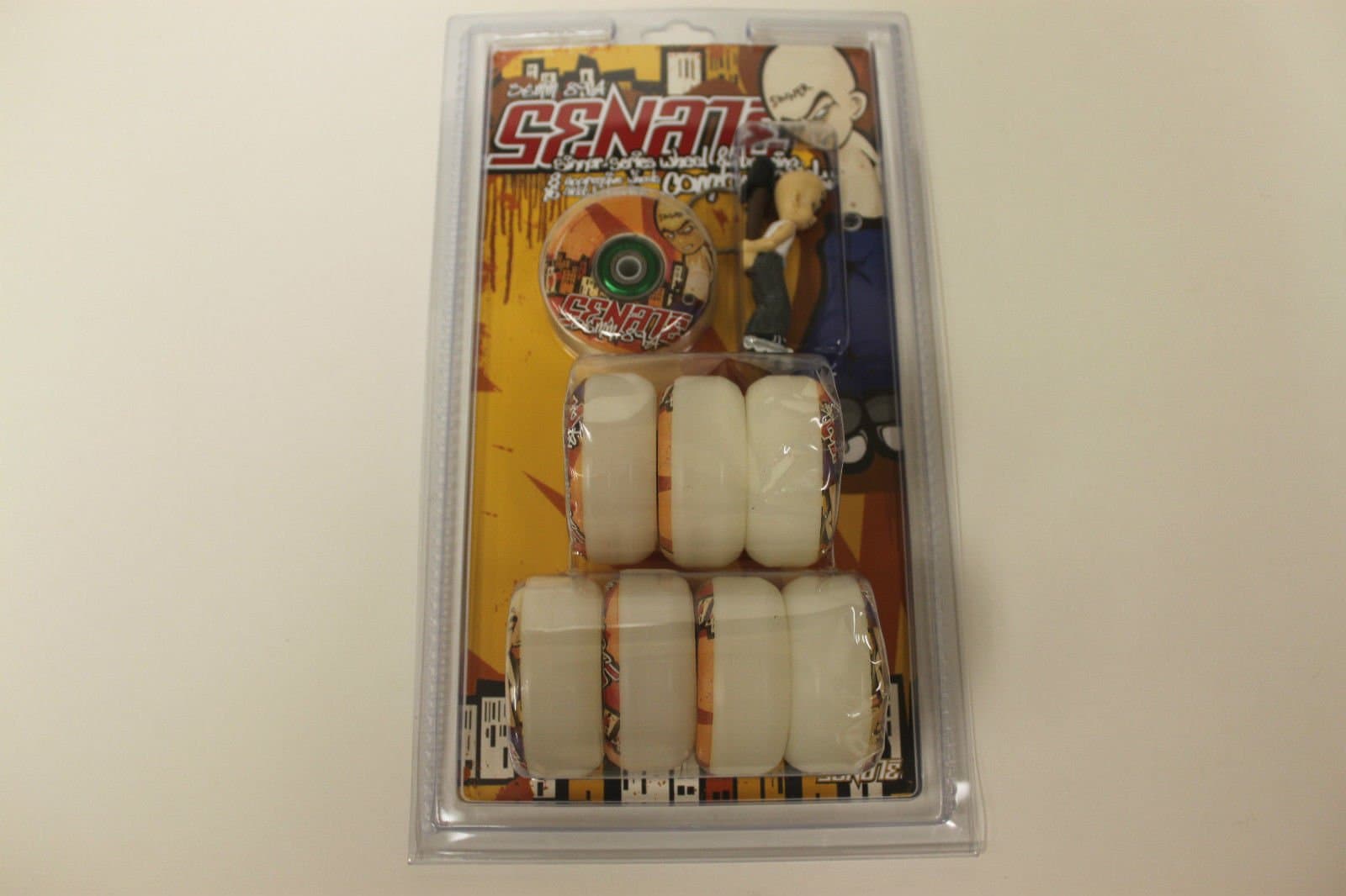 8-Pack Senate Sinner Series Wheel & ABEC-5 Bearing Combo Pack 56mm/89A # 128813