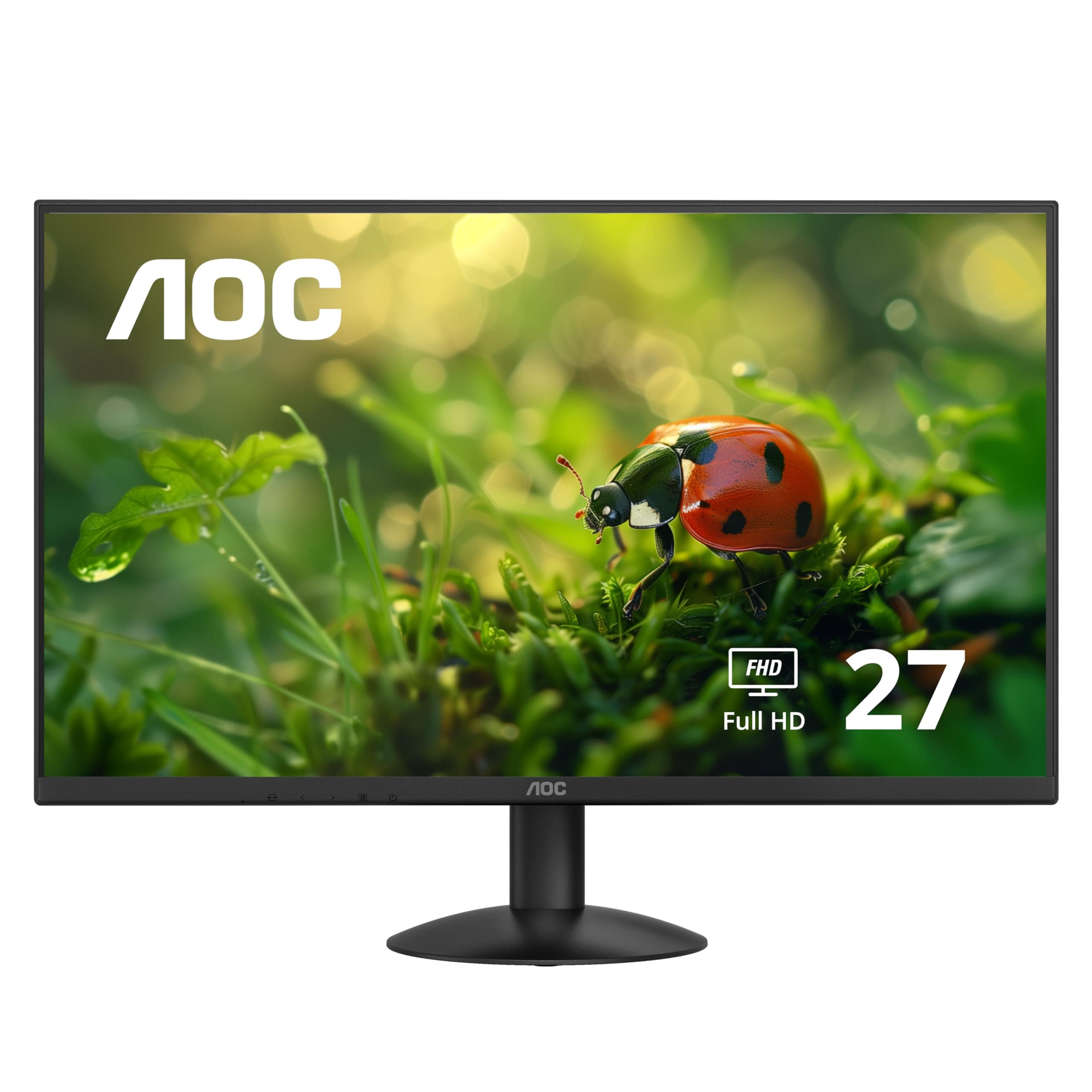 AOC Monitor 27B30H 27 Inch, Full HD, 100Hz, IPS, 1xHDMI, 1xVGA, Black