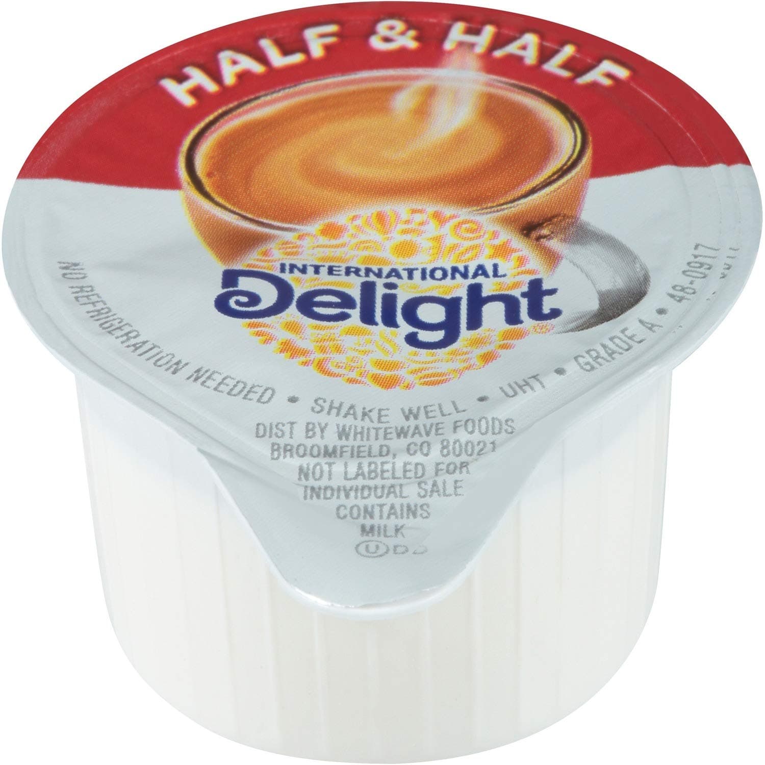 102042 Coffee House Inspirations Half & Half, .375oz, 180/Carton