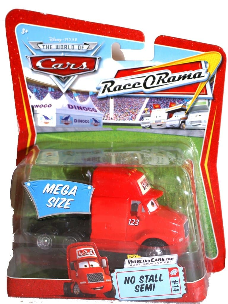 Disney / Pixar CARS Movie 1:55 Die Cast Car Oversized Vehicle No Stall Semi