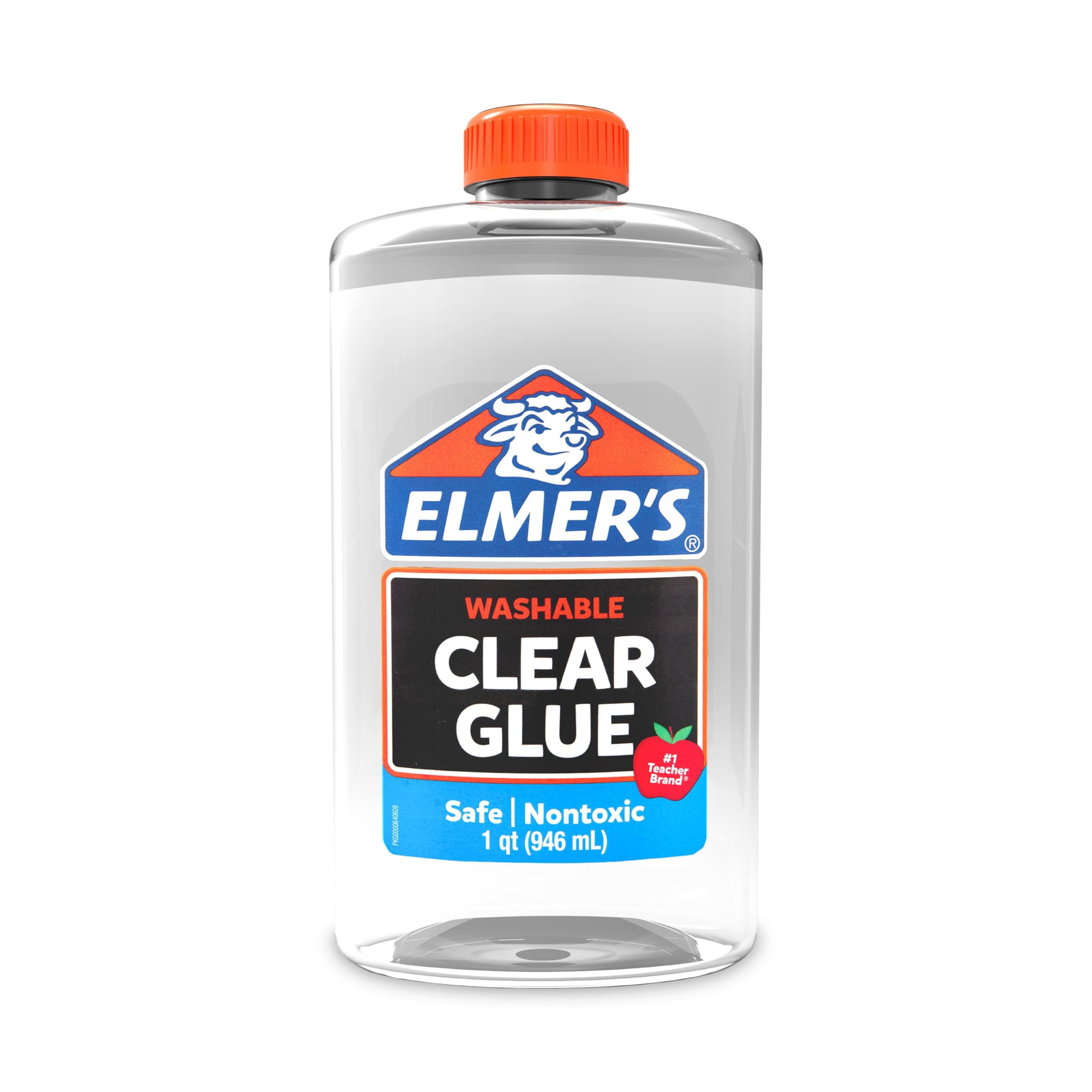 Liquid School Glue Clear Washable 32 Ounces - Great for Making Slime