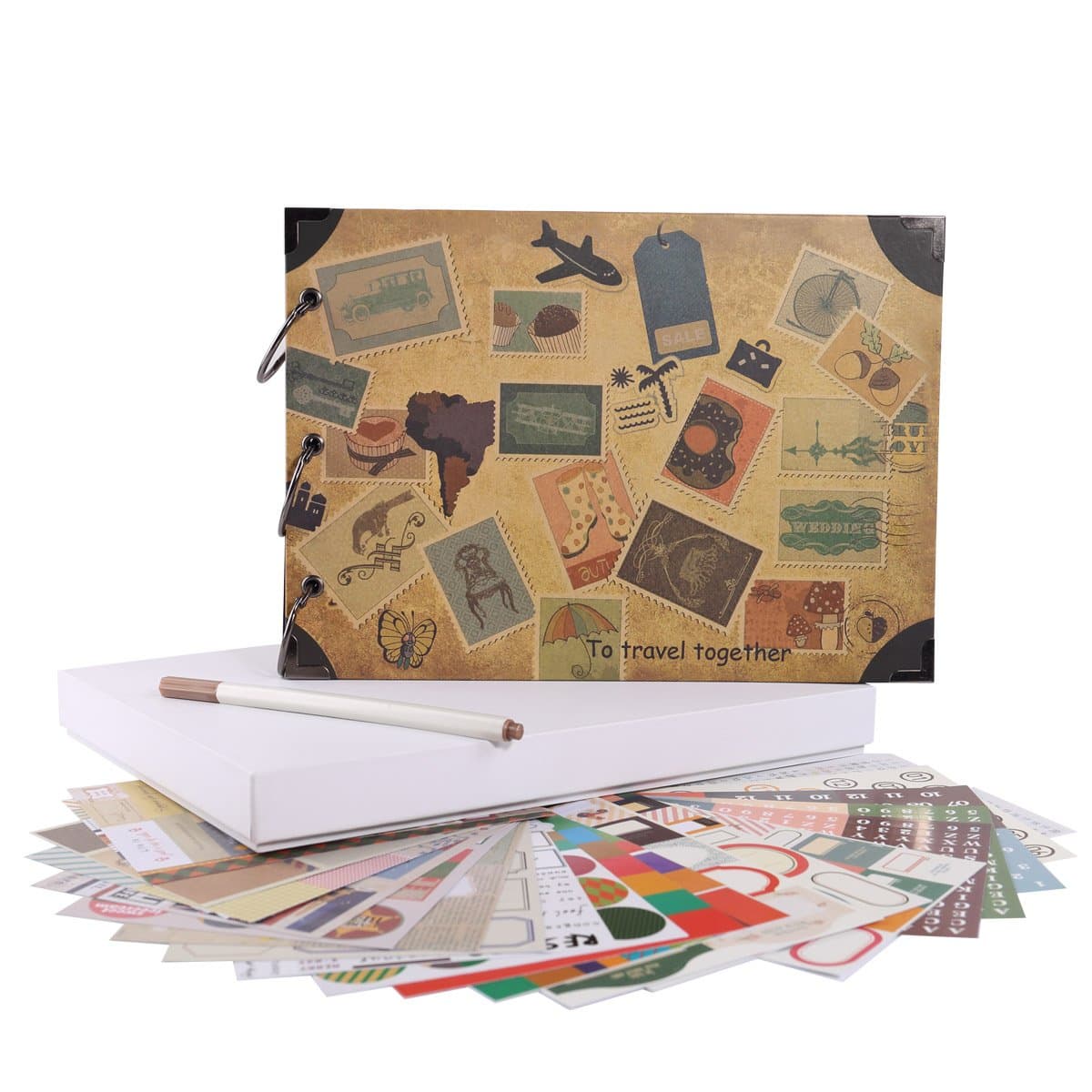 FaCraft Travel Scrapbook Album for Vacation