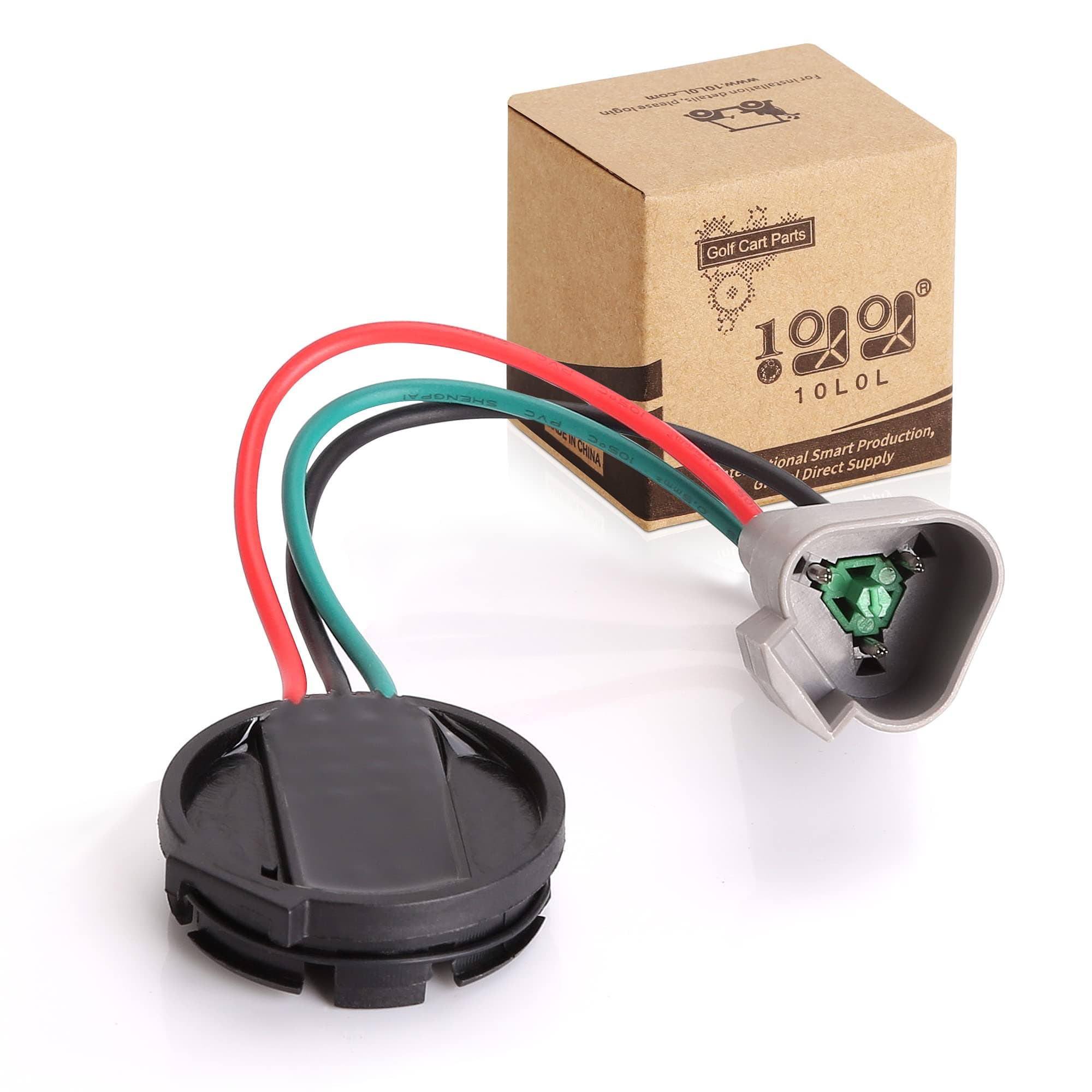 10L0L.EZGO YAMAHA GE Motor Club Car Speed Sensor CLUB CAR Precedent electric 2004 and newer,For GE motor,Three wire sensor with snap in plugg