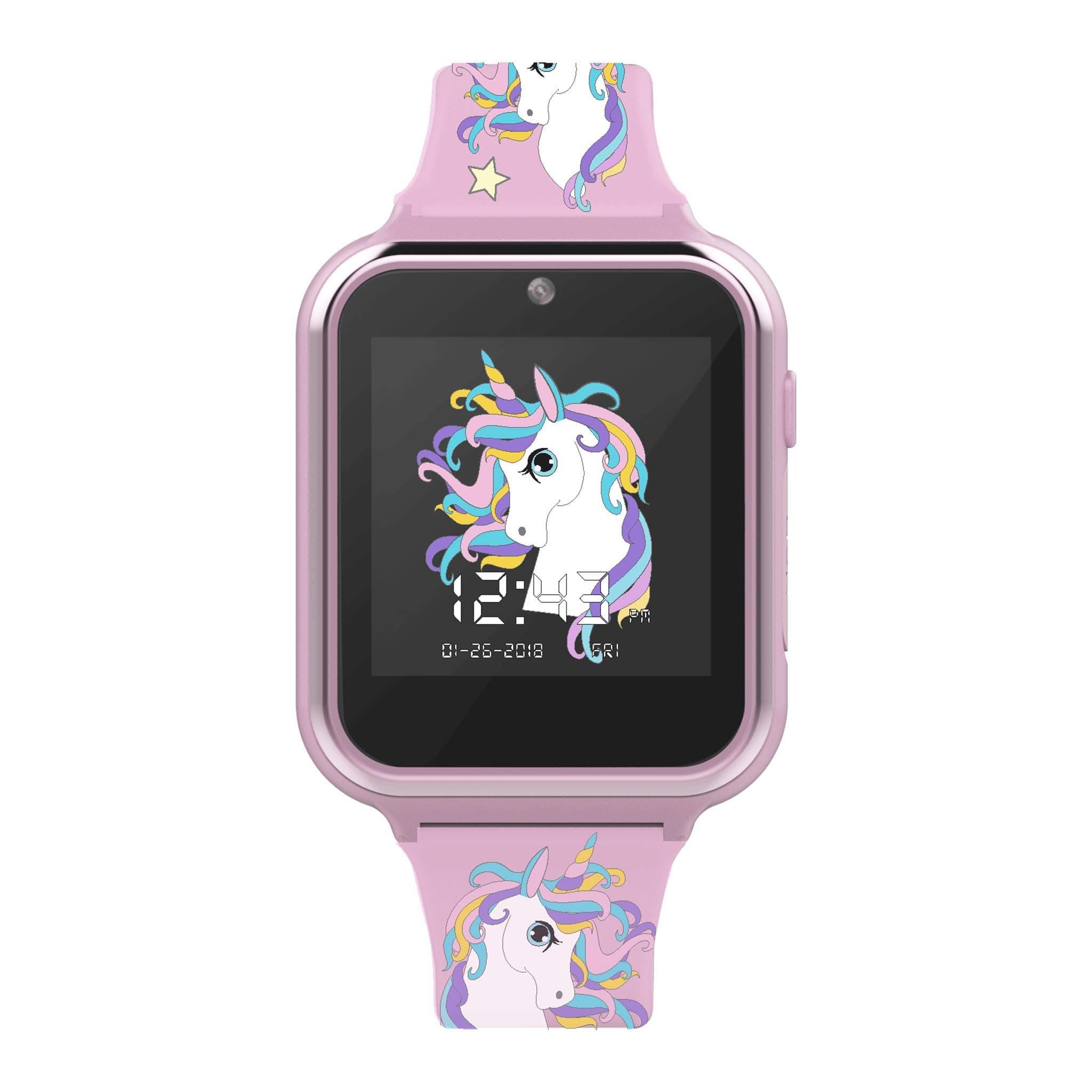 Accutime Watch Corp. Limited Too Smart Watch for Girls, Light Pink