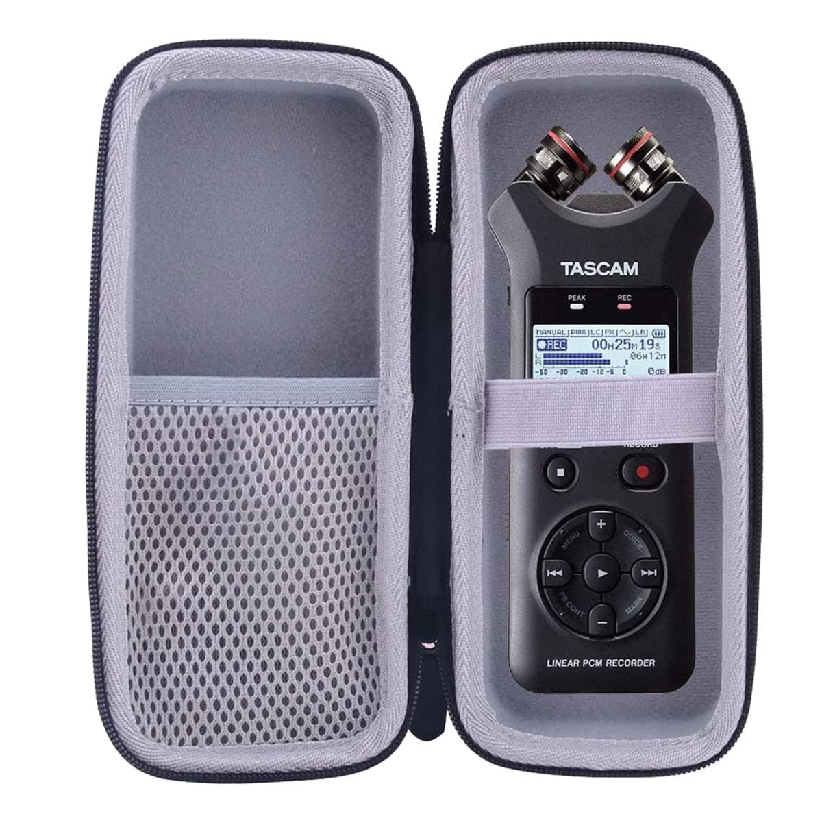 Hard EVA Travel Case Fits Tascam DR-07X/TASCAM DR-07XP Portable Digital Recorder