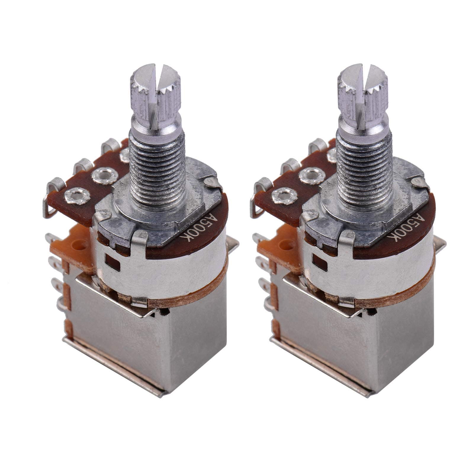 Pepisky Electric Guitar Bass Potentiometer Push Pull Tone Switch Pots 2pcs