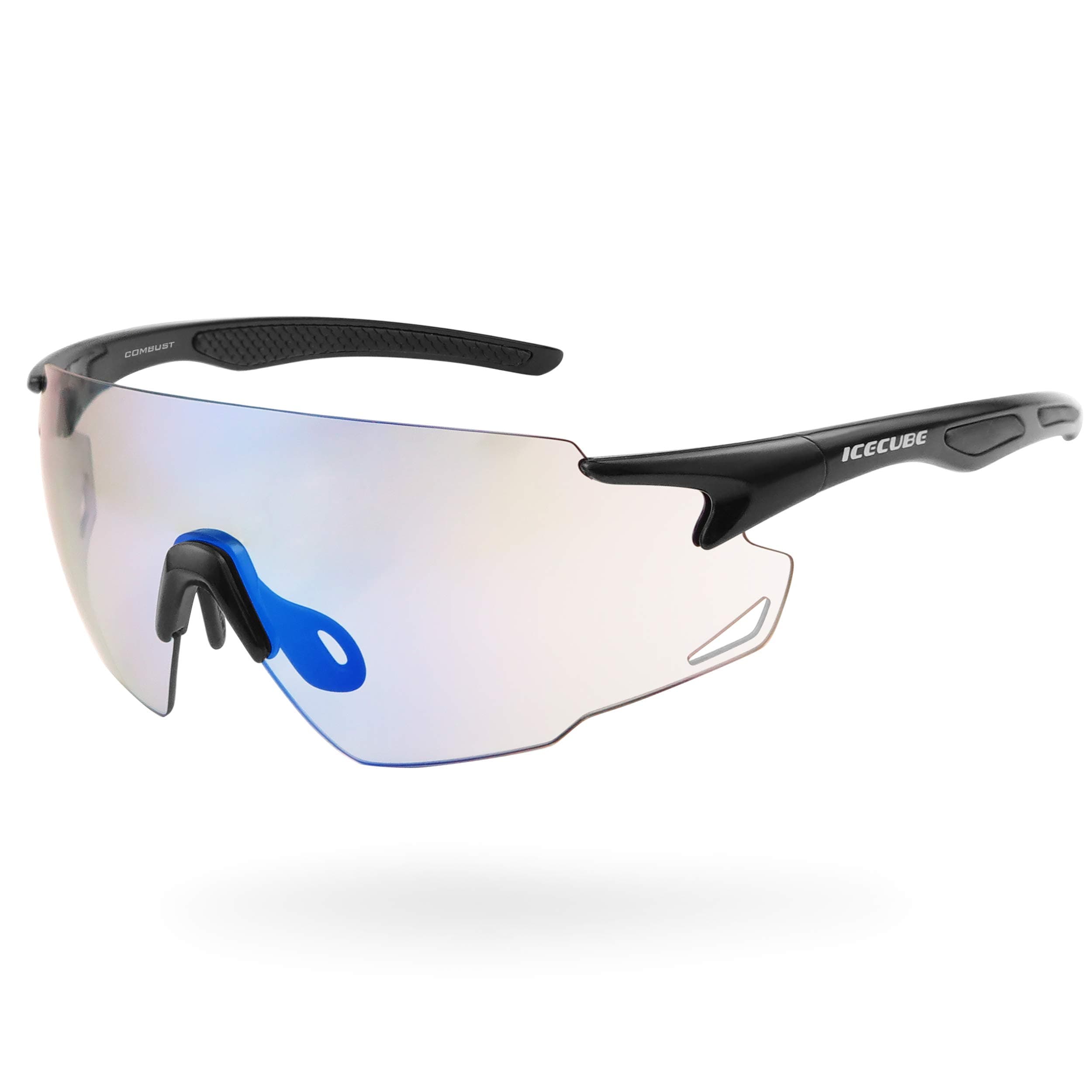 ICECUBE COMBUST Asian Fit TR90 Ultra Light Photochromic Sports Sunglasses