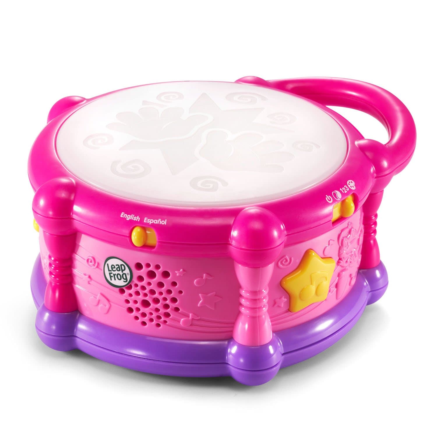 Learn and Groove Color Play Drum Bilingual, Pink