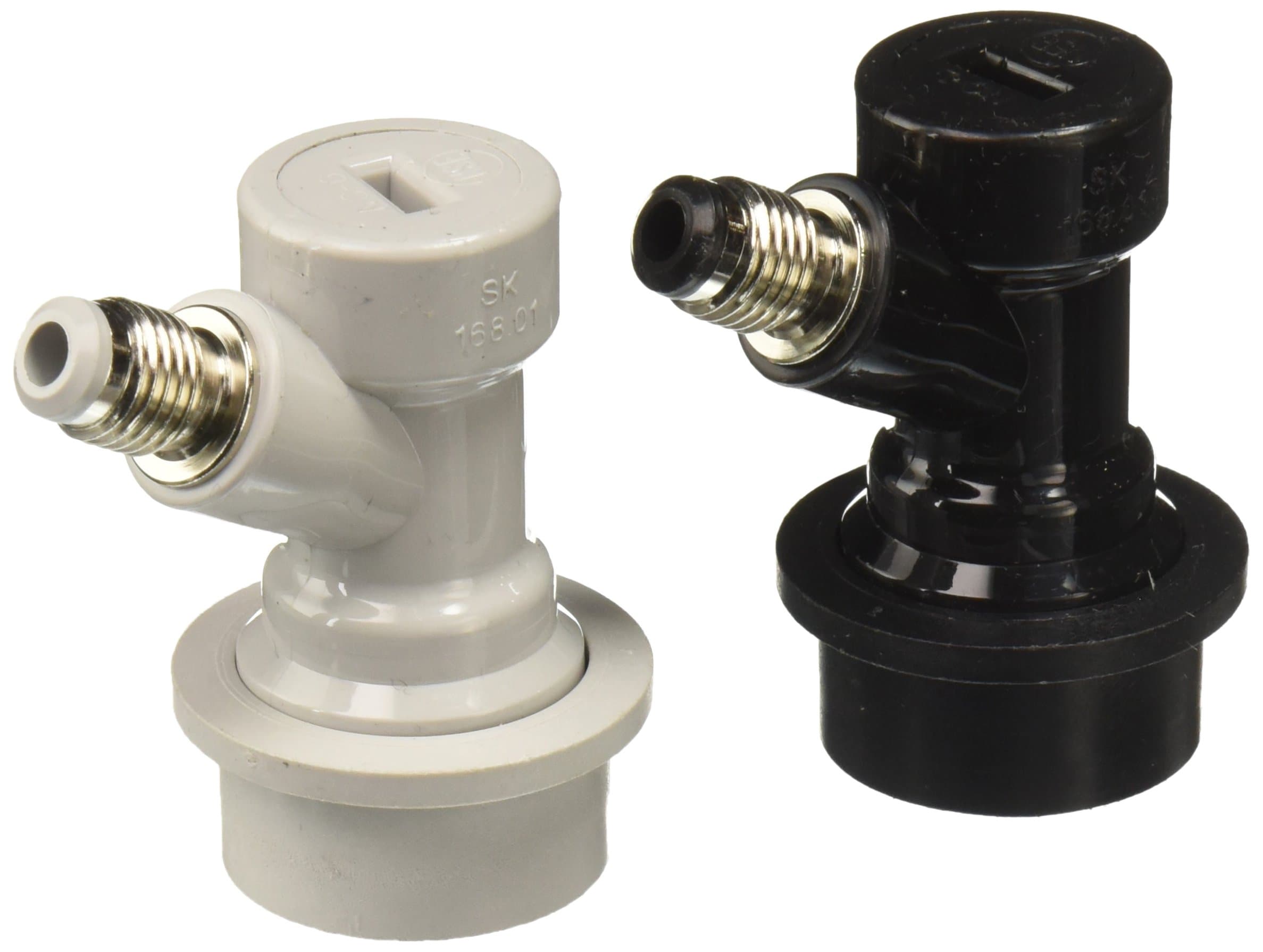 CMB B8-IHV9-LUJF Ball Lock MFL Disconnect, Gray/Black, 1/4"