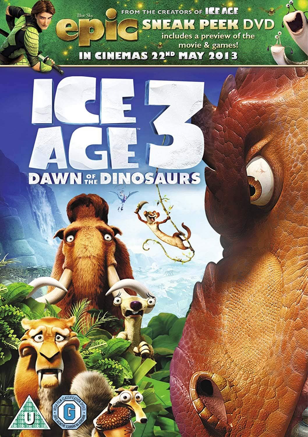 Ice Age 3: Dawn of the Dinosaurs (with Epic Activity Bonus Disc) [DVD] [2009]