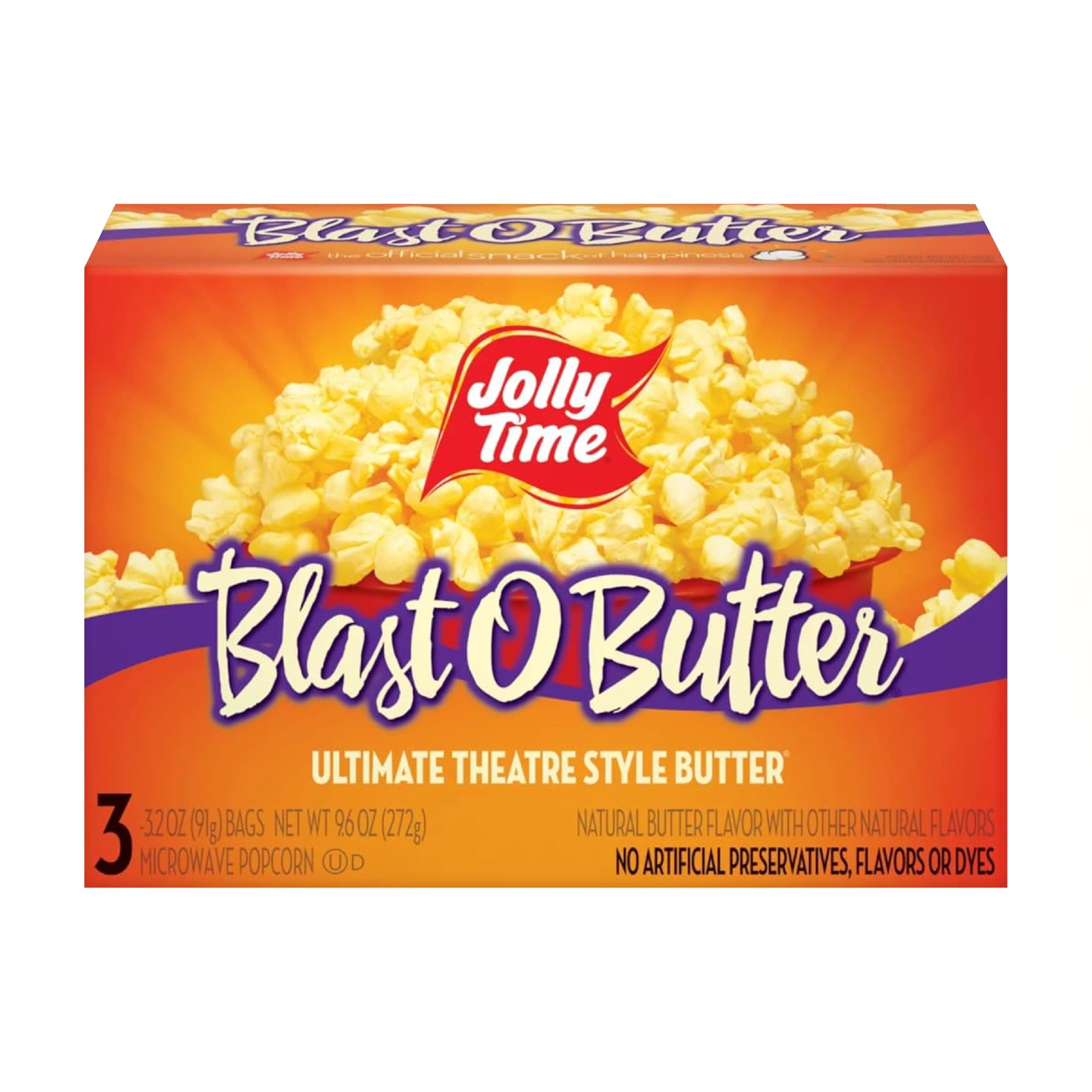 Blasto O Butter Jollytime (3 Pack of 100gms)