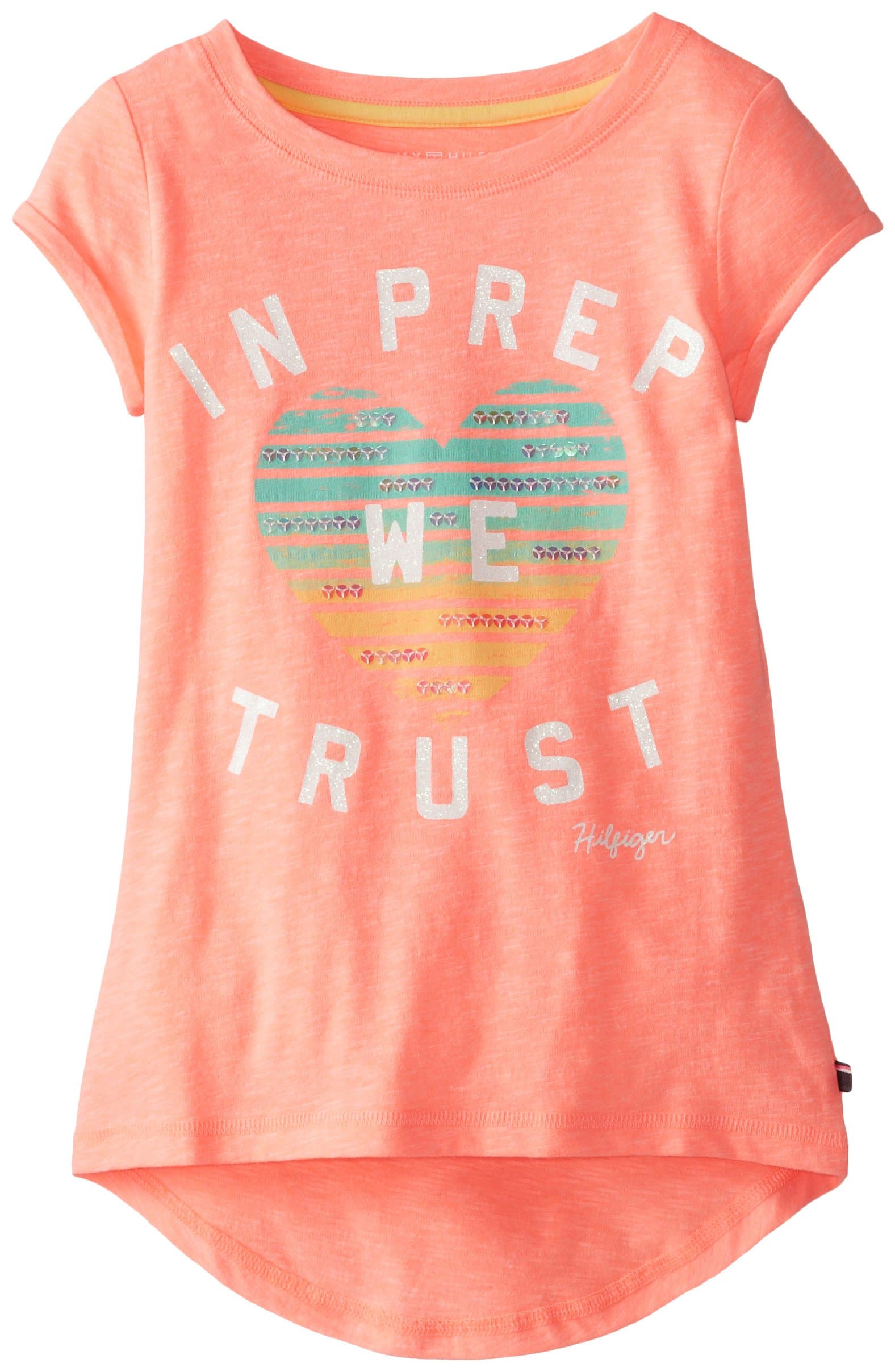 Tommy Hilfiger Girls' Prep Embellished Top
