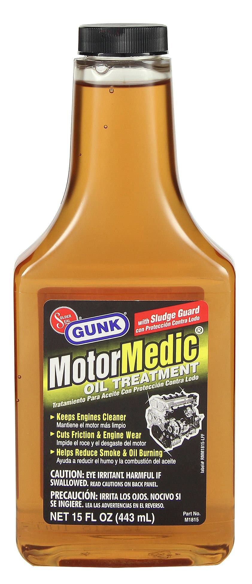 Niteo Motor Medic M1815 Oil Treatment with Sludge Guard & Stop Leak - 15 oz.