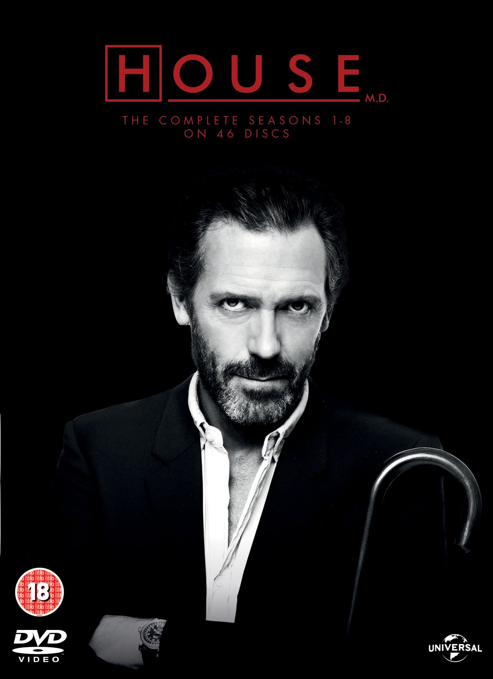 House: The Complete Seasons 1-8 [DVD]