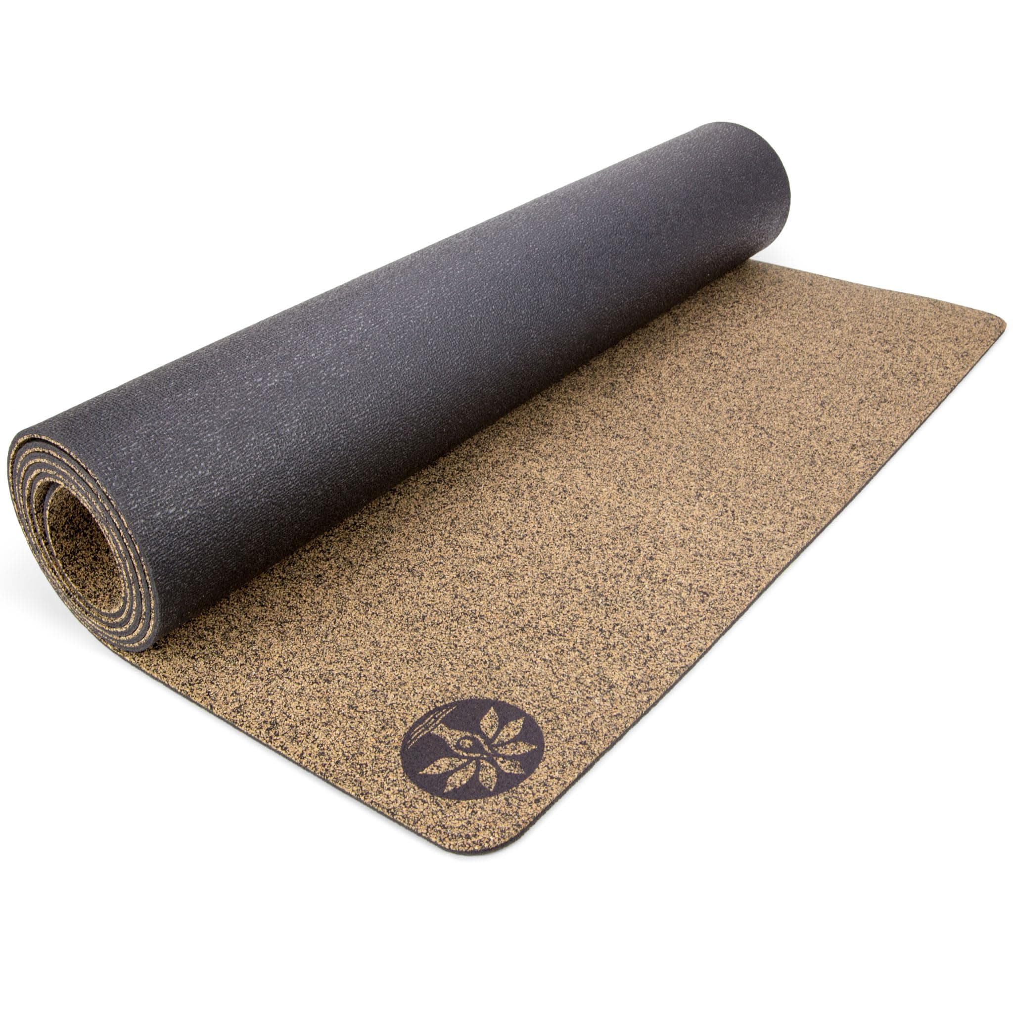 Yoloha Yoga Unity Cork Yoga Mat - Eco-Friendly, Non-Slip, 6.5mm Thick | USA-Made, Sustainable, Extra-Grip Exercise Mat (80" x 26", Natural Cork)