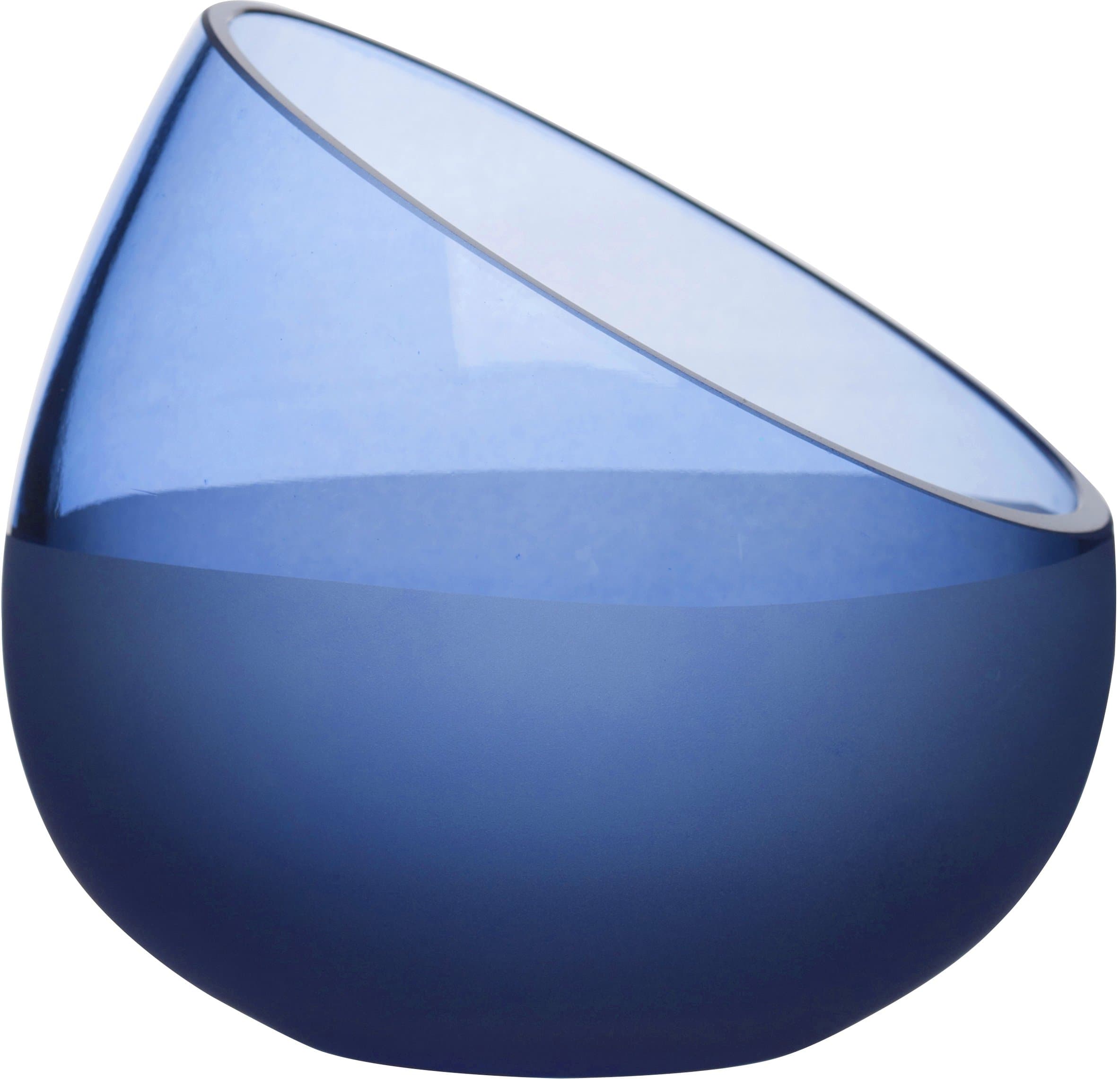 SEAglasbruk Aqua Decorative Bowl, Blue