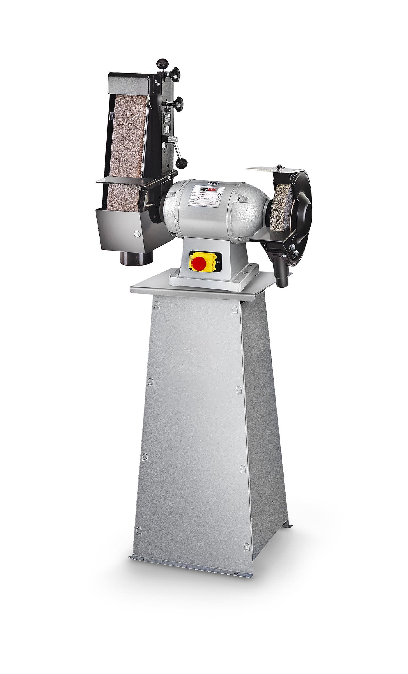 PROMAC 326BE Wheel With Belt Bench Grinder Sander with stand, Ø 250 mm, 400V, 1.2kW