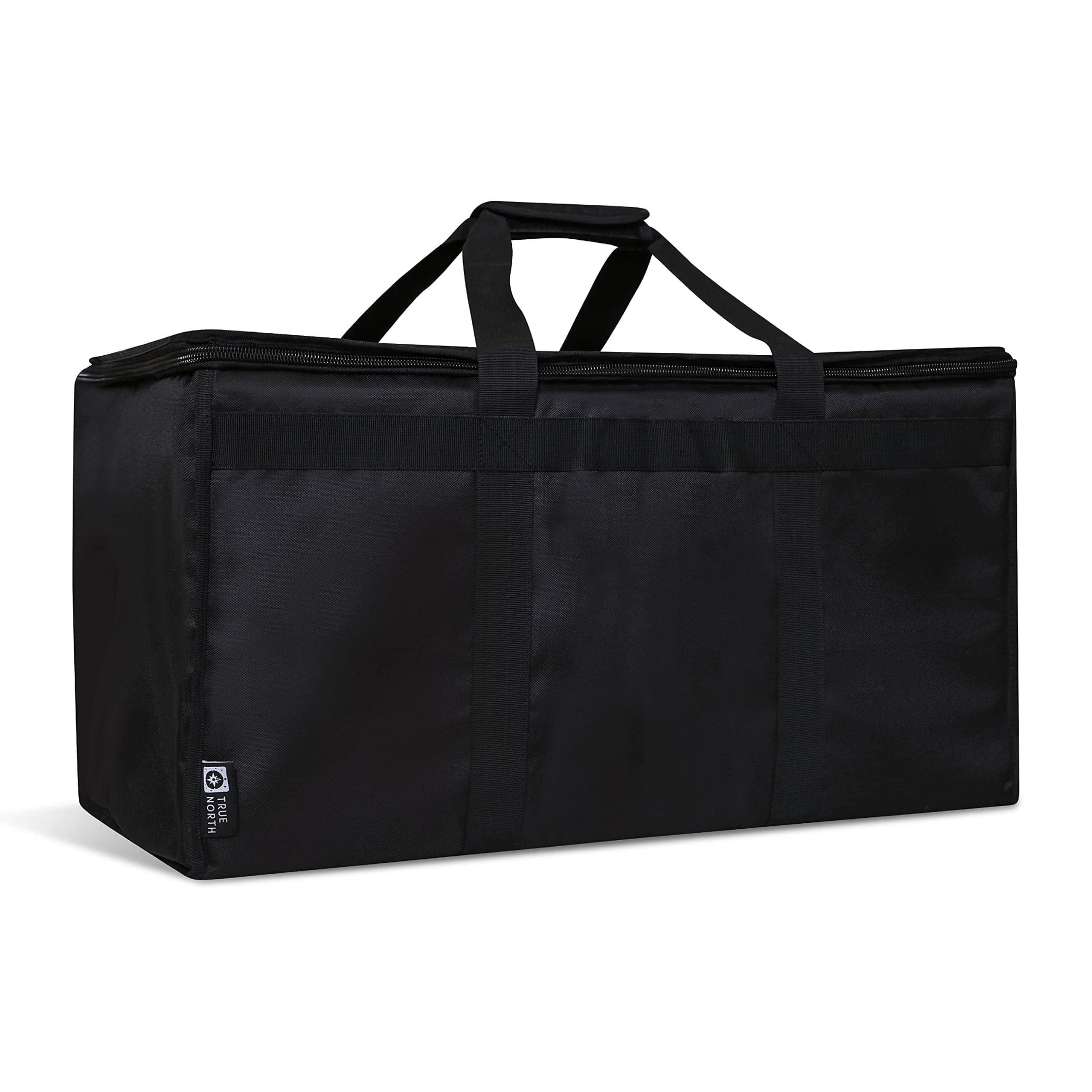 TRUE NORTH XL Commercial Insulated Food Delivery Bag - Uber Eats and DoorDash Bags for Hot and Cold Food, Insulated Grocery Tote, Insulated Delivery Bag, Delivery Bags for Hot Food, Food Warmer Bag