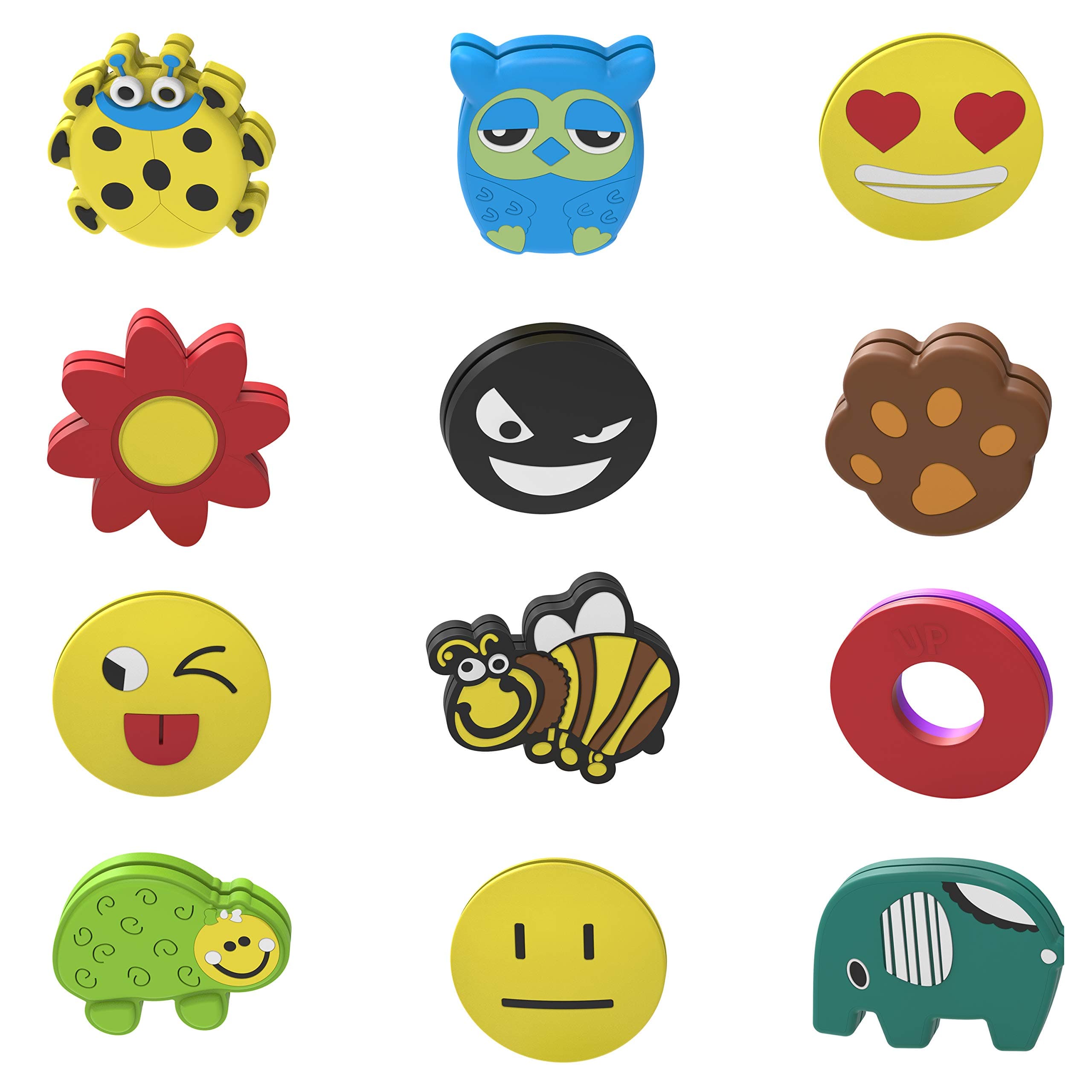 Sorbz Tennis Dampeners - Super 12 Pack - Have Fun and Personalize Your Racket with Shock Absorbers - Perfect Tennis Gift