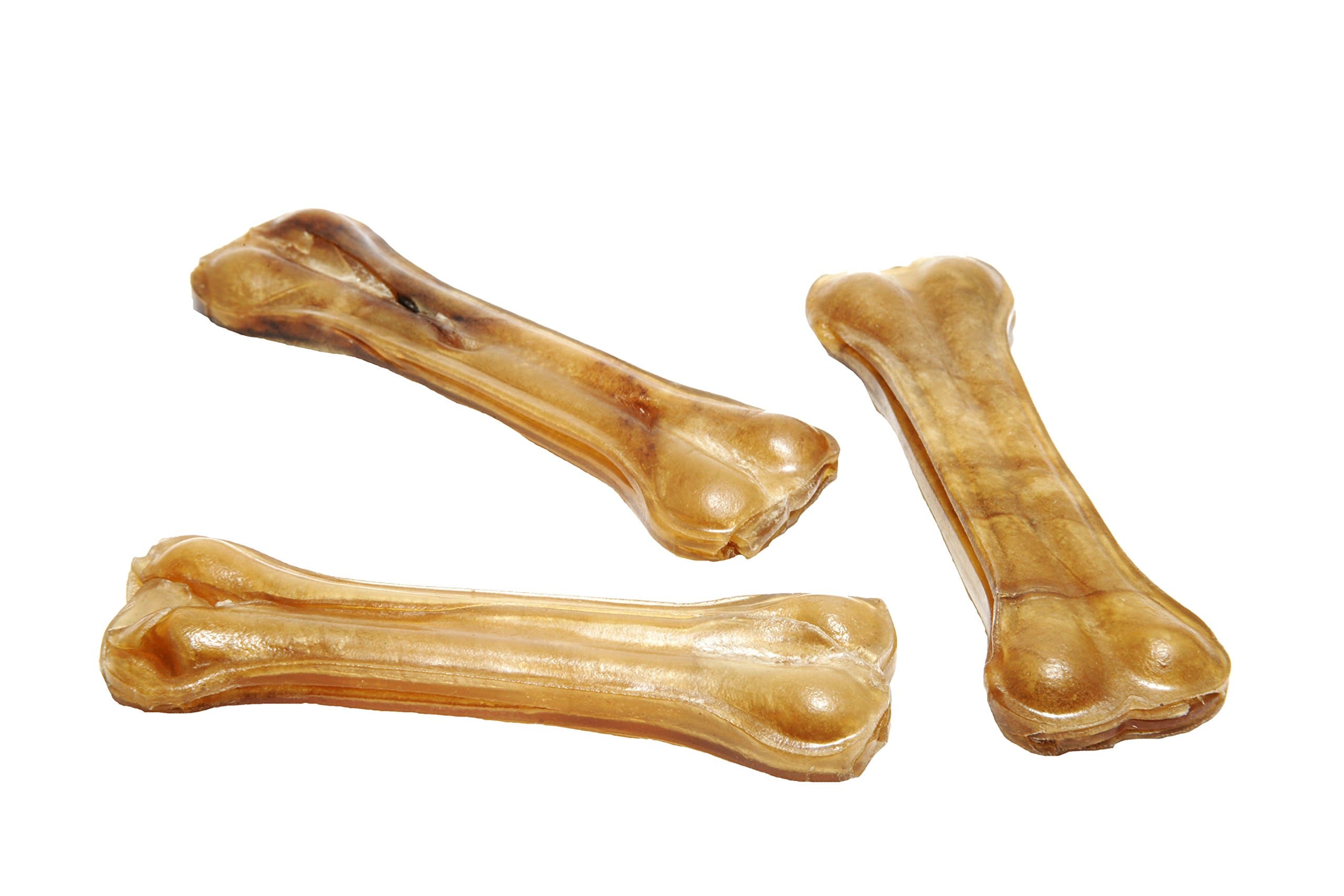PJ Pet Poducts Rawhide Pressed Bones 11 cm (Pack of 10X3)