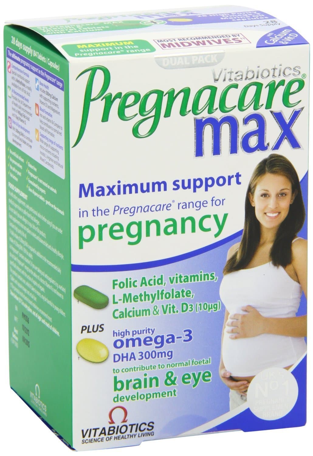 Ltd, England 2 Packs Pregnacare Max 84 Tablets = Total 168 Tablets/Capsules