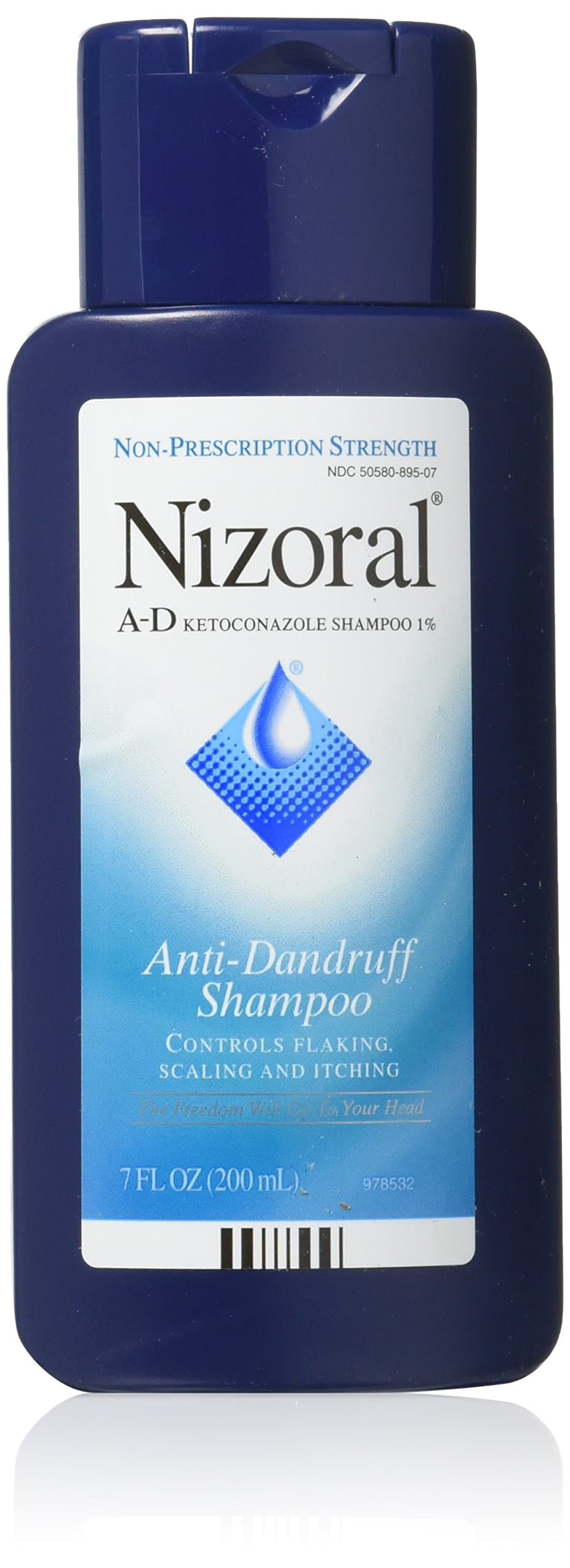 Nizoral AntiDandruff Shampoo, 7-Ounce Bottles (Pack of 2)