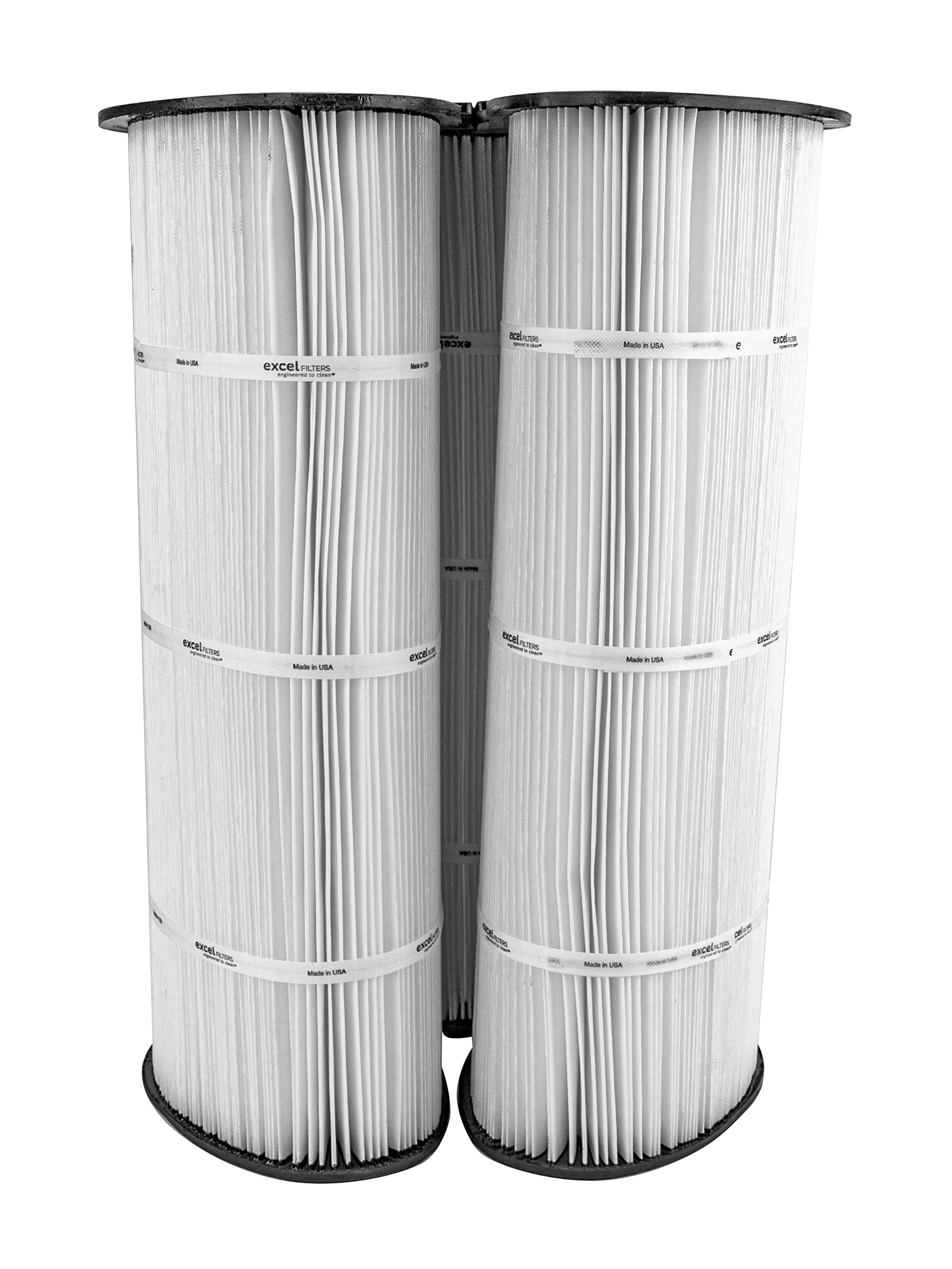 Excel XLS-927 3 Pack Replacement Pool Filter Cartridge for Jacuzzi Triclops TC300 (Oval) Pool Filter