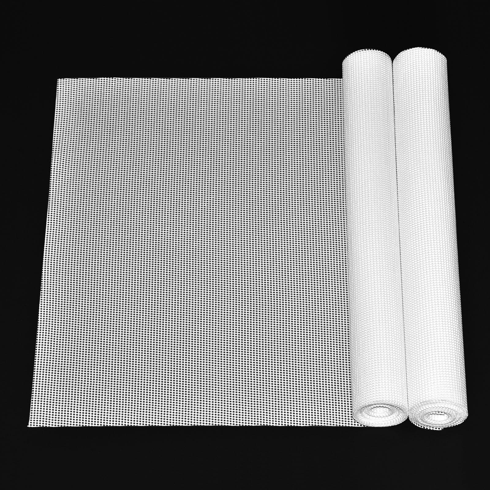 2000x350mm DIY Silicone Dehydrator Sheets, [2 Pack] Non Stick Large Silicone Mesh for Fruit Dryer, Food Dehydrator Tray Liners Reusable Baking Mat (78.74 x 13.78 inch)