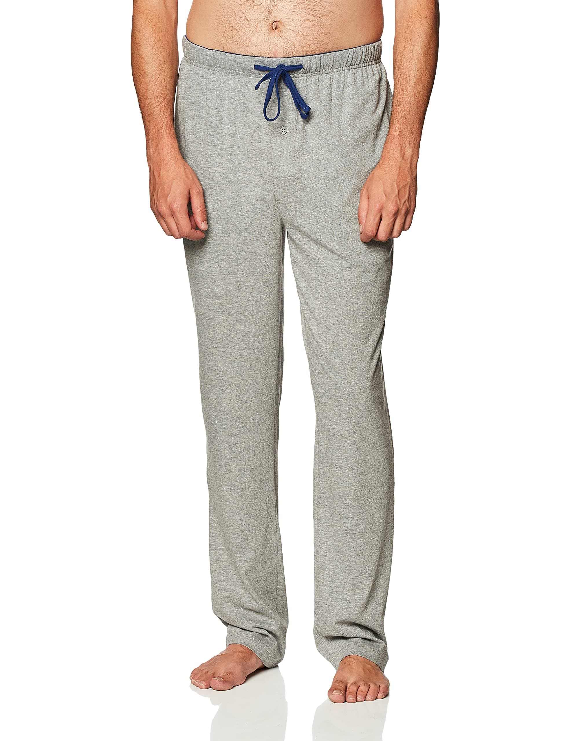 Hanes Men's Solid Knit Sleep Pant With Pockets and Drawstring