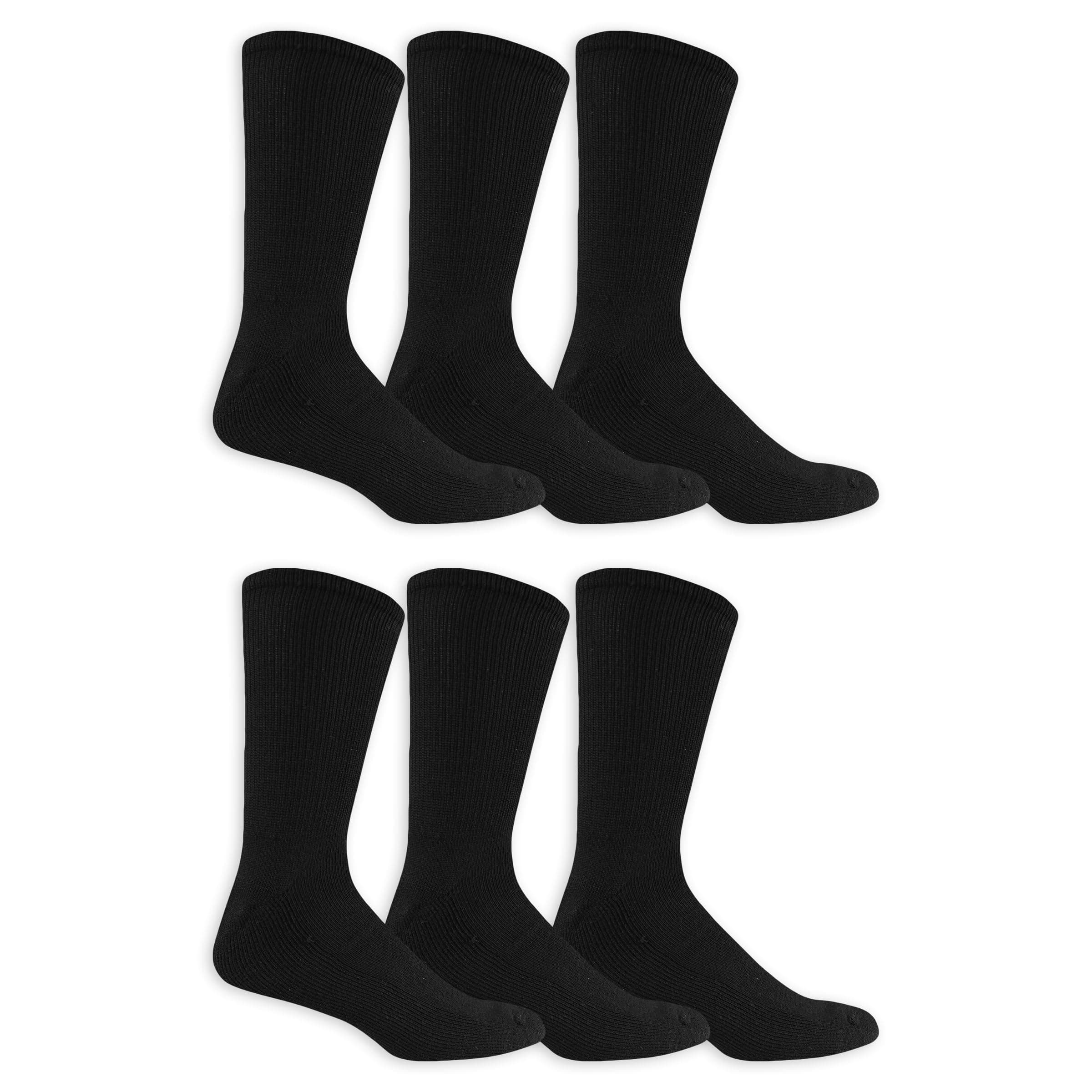Dr. Scholl's Men's Diabetes & Circulator Socks-4 & 6 Pair Packs-Non-Binding M...