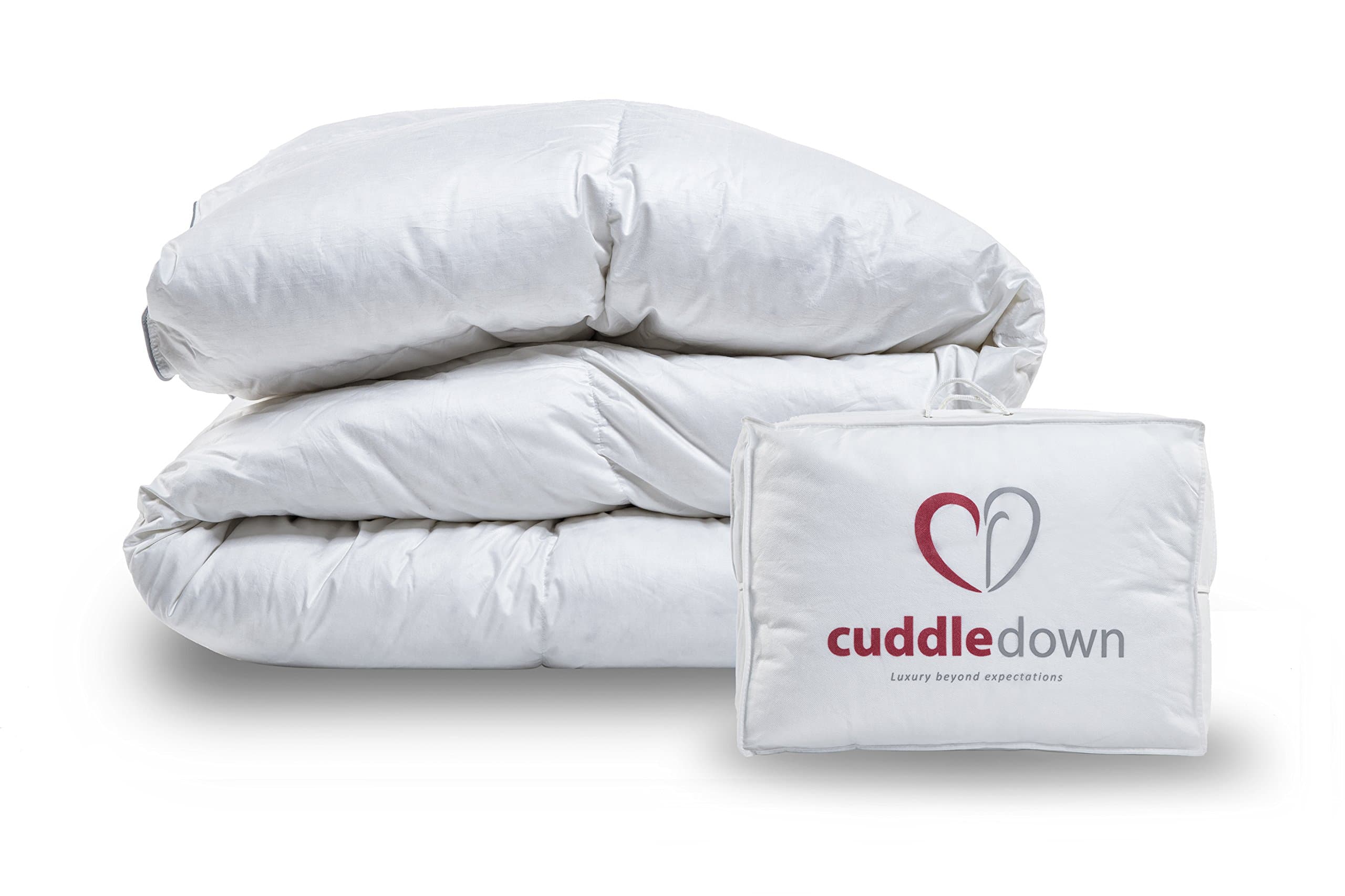Cuddledown 13.5 Tog Canadian Pure Goose Down Duvet, Single