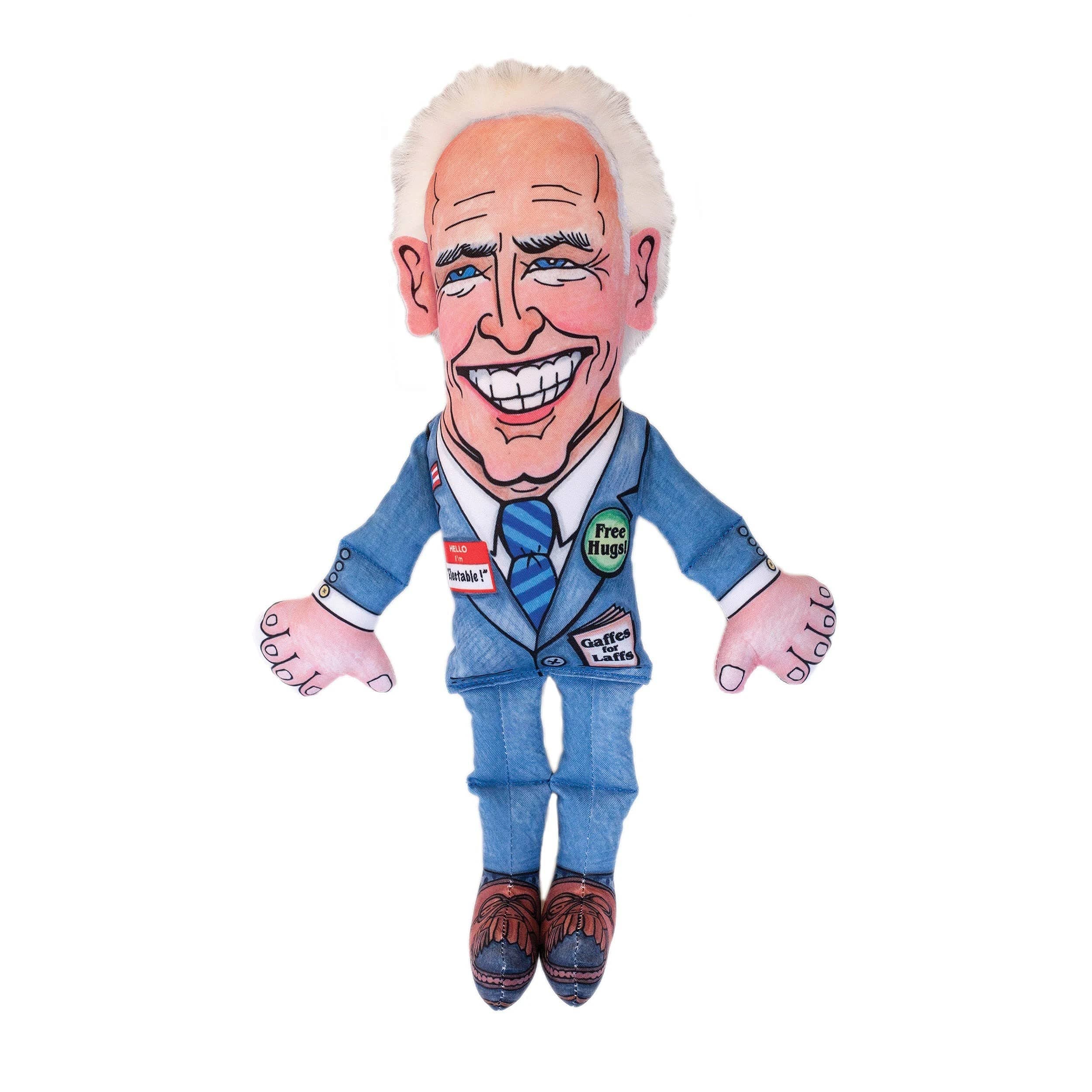 FUZZU Political Parody Joe Biden Dog Toy (12")