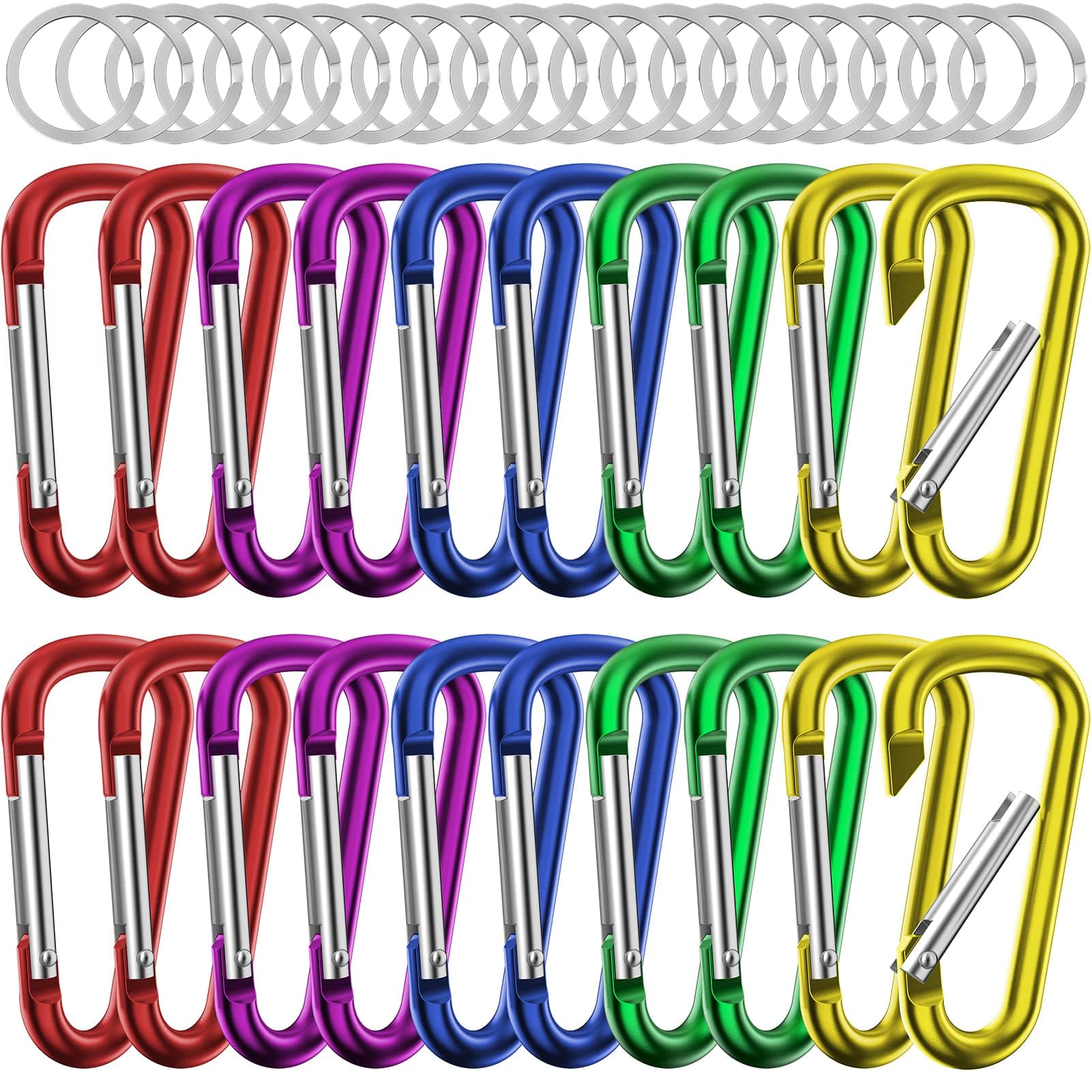 Aluminum carabiner