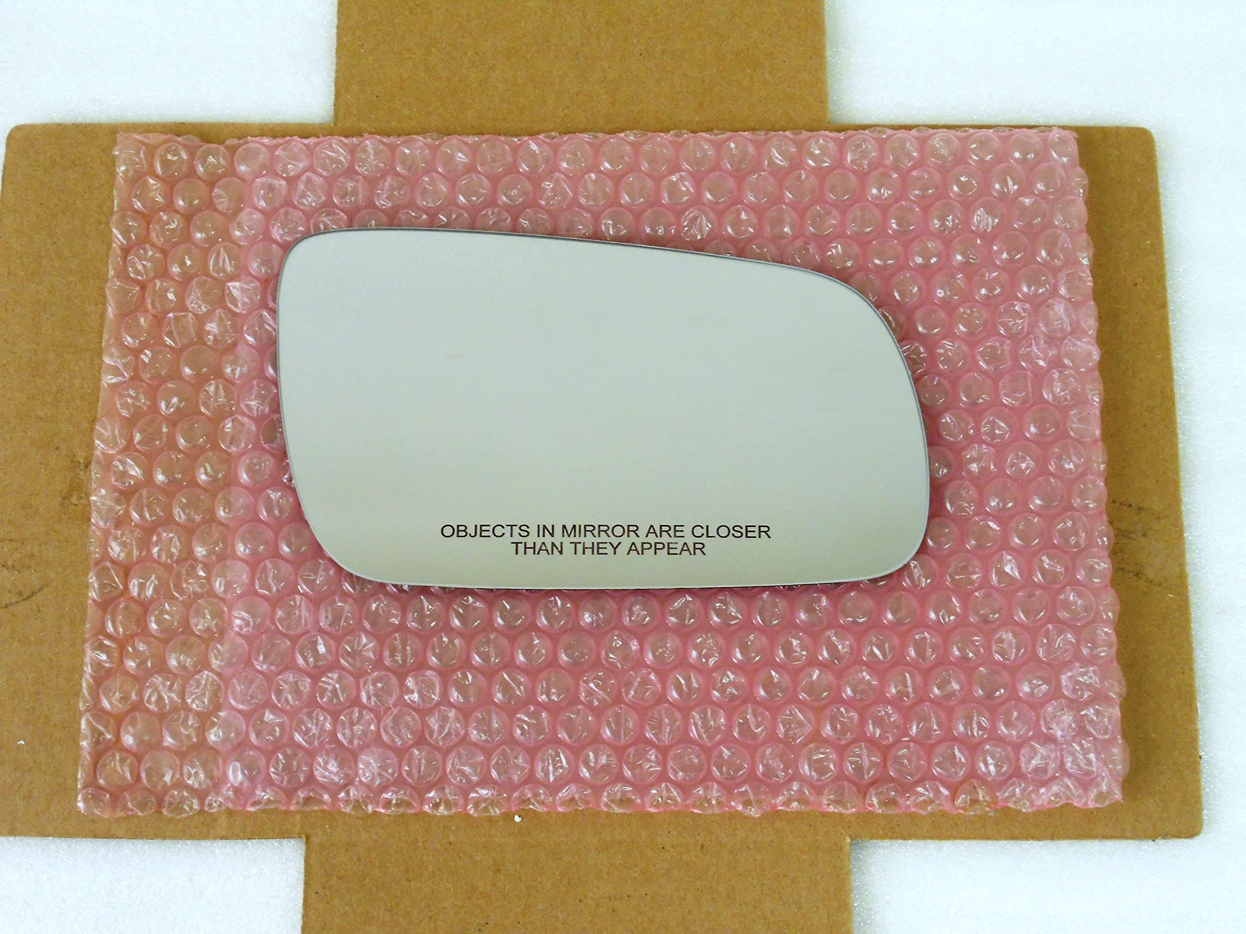 Check Size - Heated Mirror Glass with Backing Plate for 1995-1999 Audi A4 A6 A8 S6 Passenger Side View Right RH