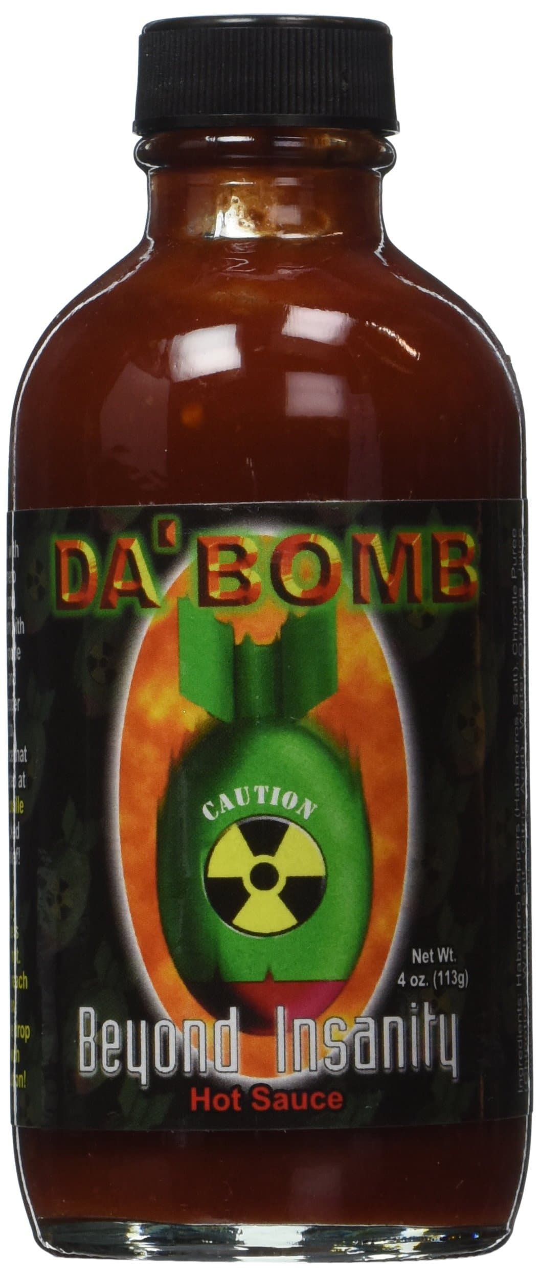 Da Bomb Beyond Insanity Hot Sauce, 113g