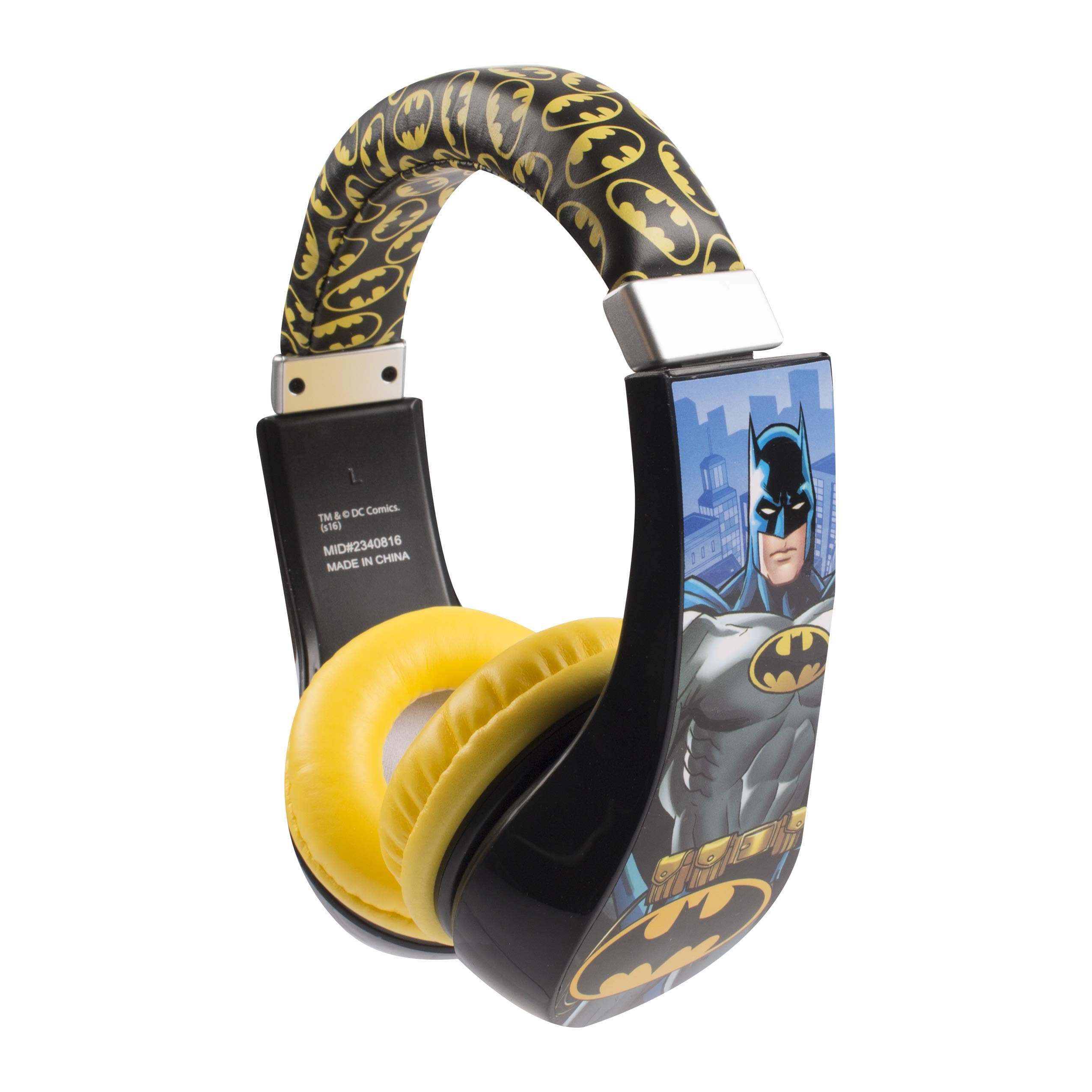 Sakar Vivitar Batman Volume Limiting Headphones, Multi Color
