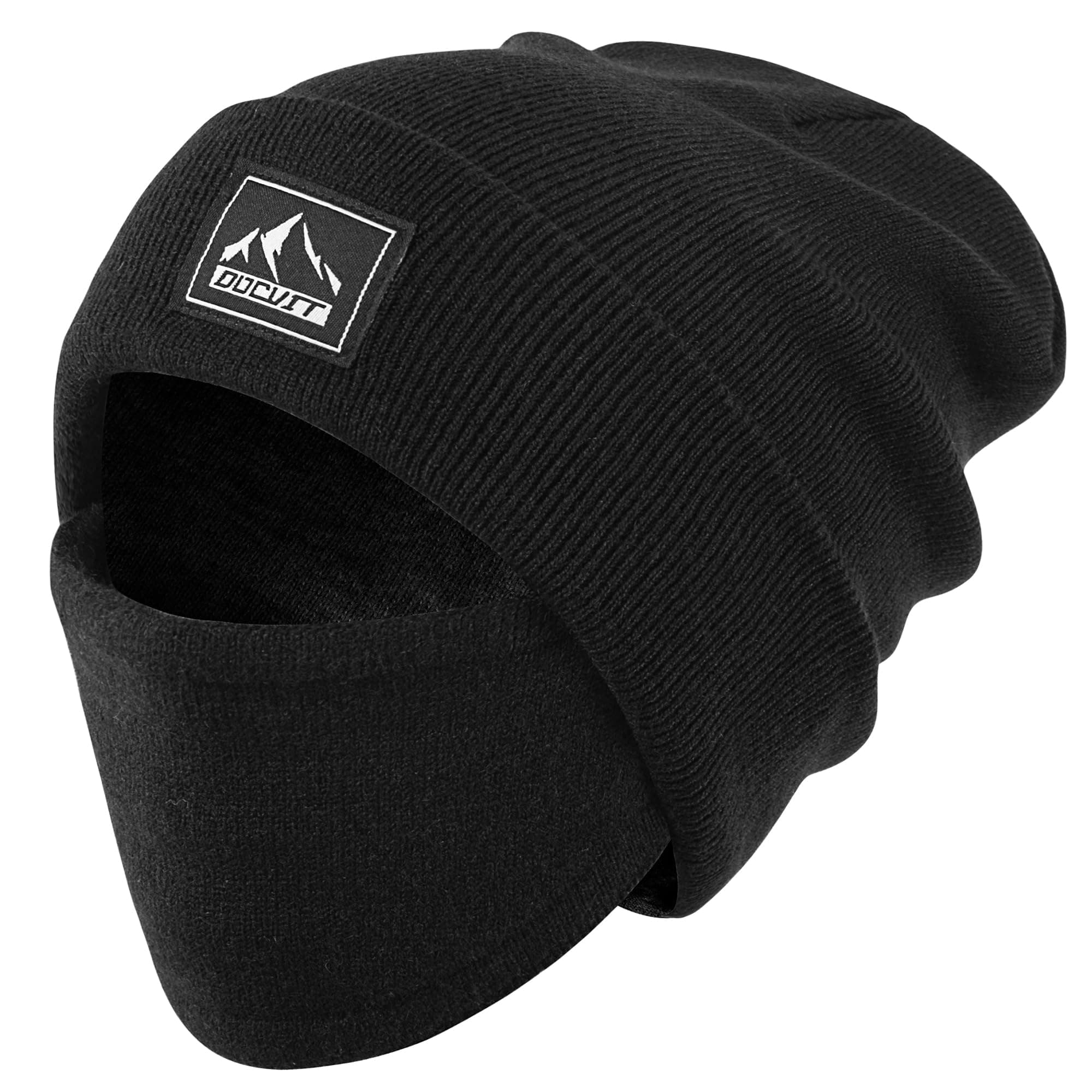 Knit Cuffed Beanie Warm Winter Hats Unisex Skull Knit Cap Fashion Ski Hat for Men and Women