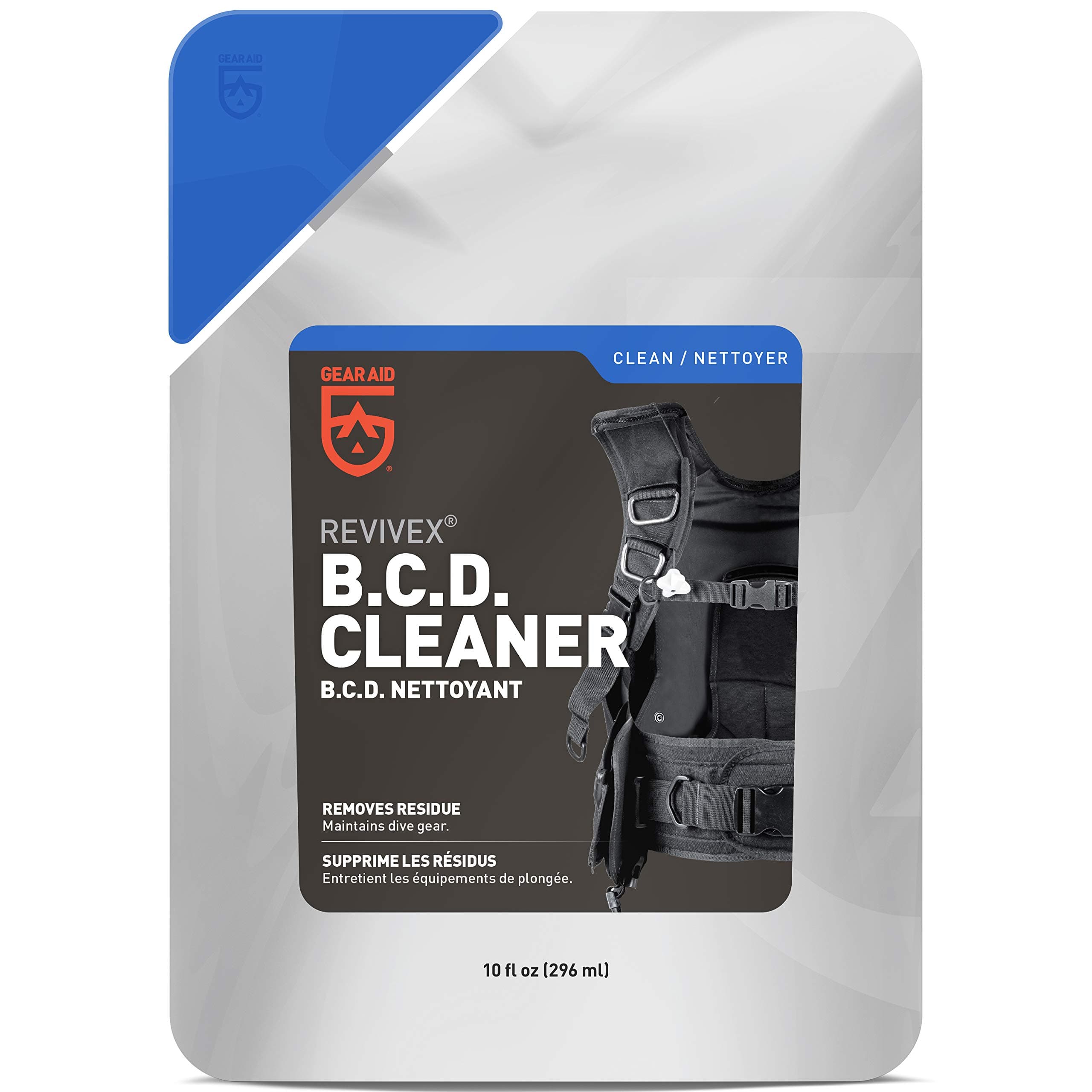 Gear Aid Revivex B.C.D. Cleaner and Conditioner for SCUBA and Dive Equipment