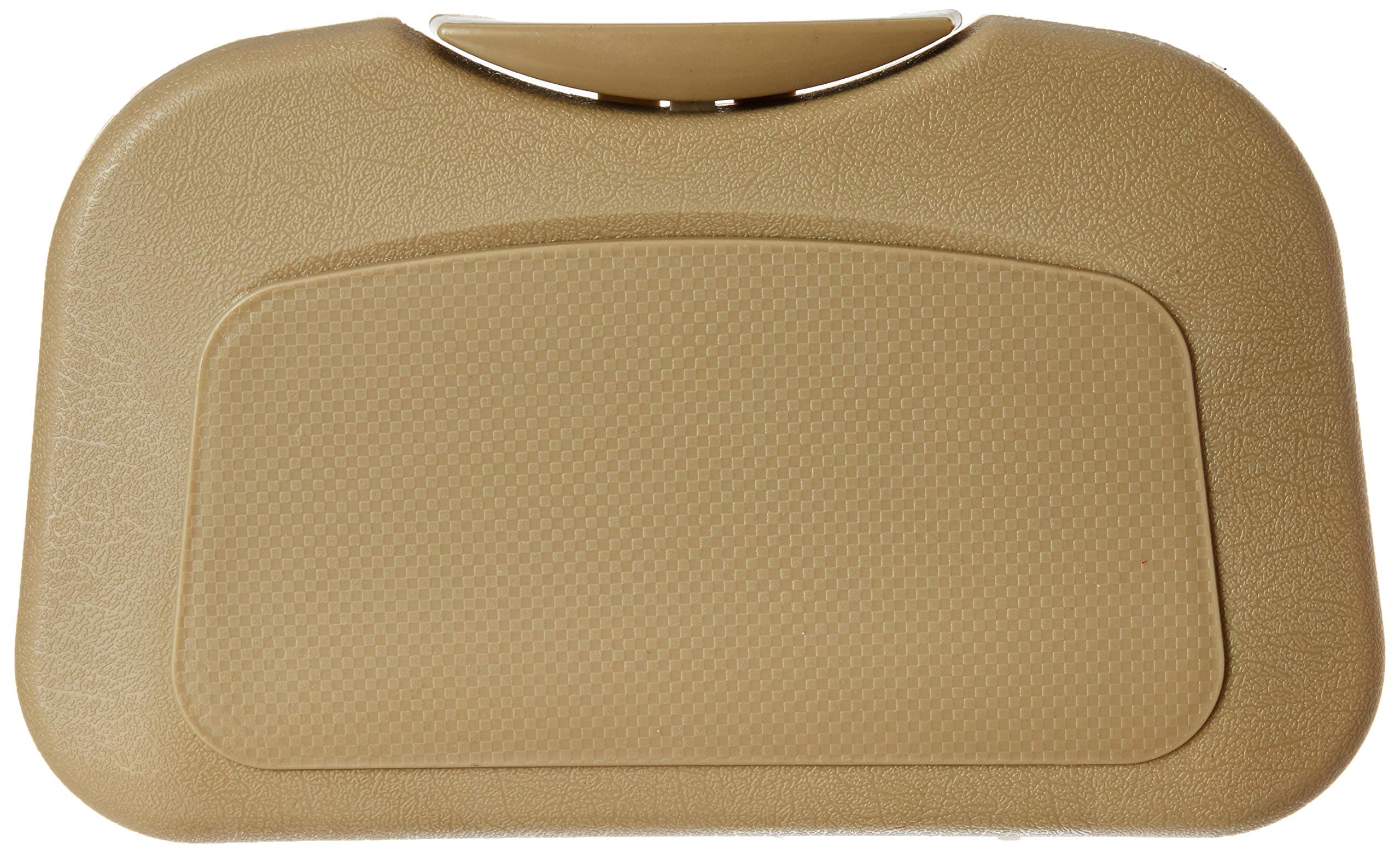 Flomaster Backseat Food Tray with Bottle Cup Holder for Car (Cream and Beige)