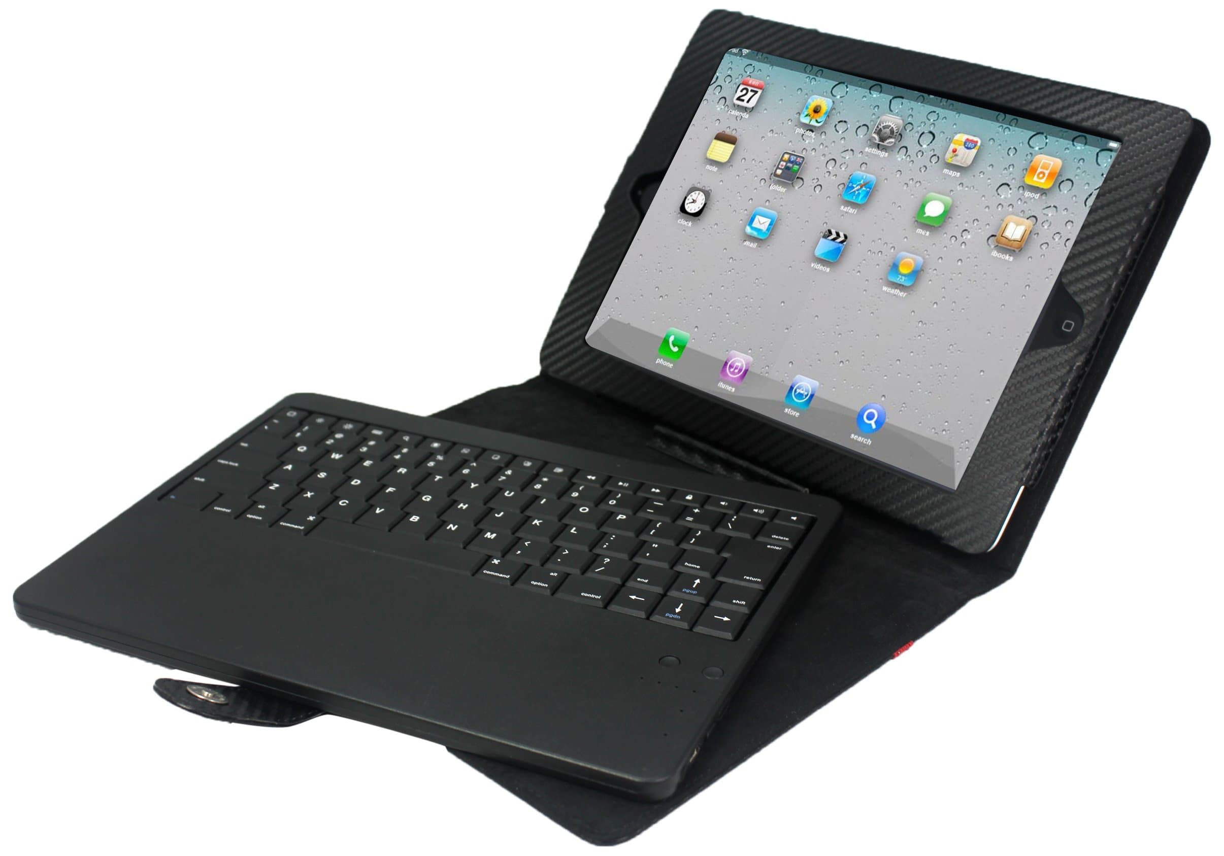 Chesskin Leather Case with Bluetooth UK Keyboard and Build In 5000mAh Battery